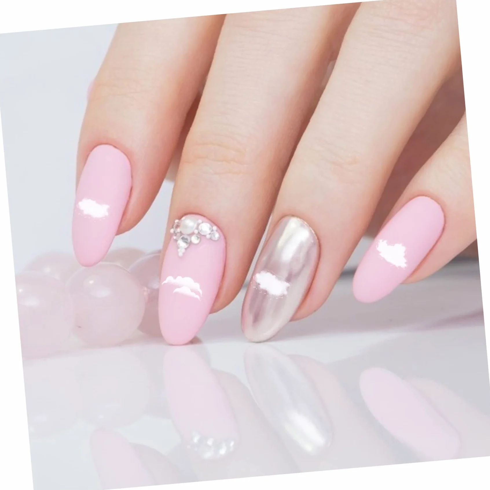 Healeved 20fogli Adesivi Per Unghie Decalcomanie Decorative Per Nail Art Adesivi Creativi Per Unghie Colorate Design Unico e Pratico e Occasioni Speciali