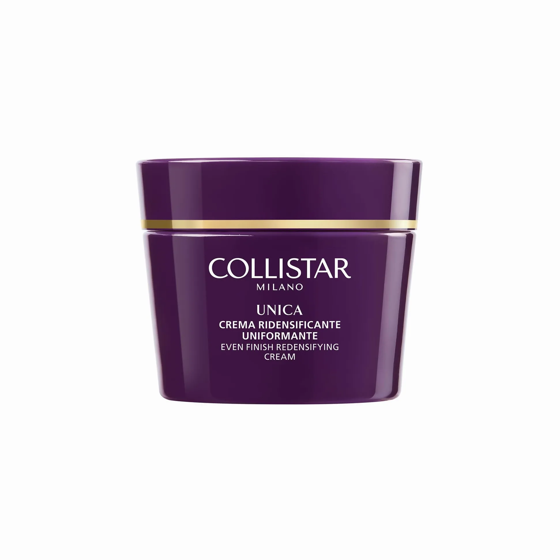Collistar Unica Crema Viso Uniformante, Rende la Pelle Luminosa e Uniformata, Texture Ricca e Vellutata, Stimola la Produzione di Collagene, Senza Siliconi, 50 ml