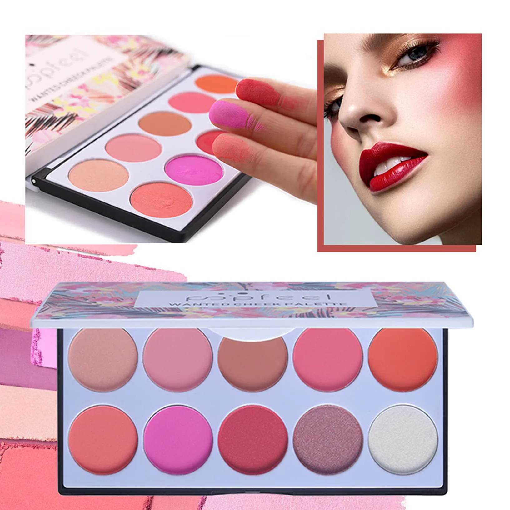 Kit per il Trucco di Bellezza, Set di Trucchi Completo Trousse di Trucchi Palette Ombretti Correttore Fard Cosmetics per il Trucco Palette Trucchi per Cosmetici Occhi Viso e Labbra