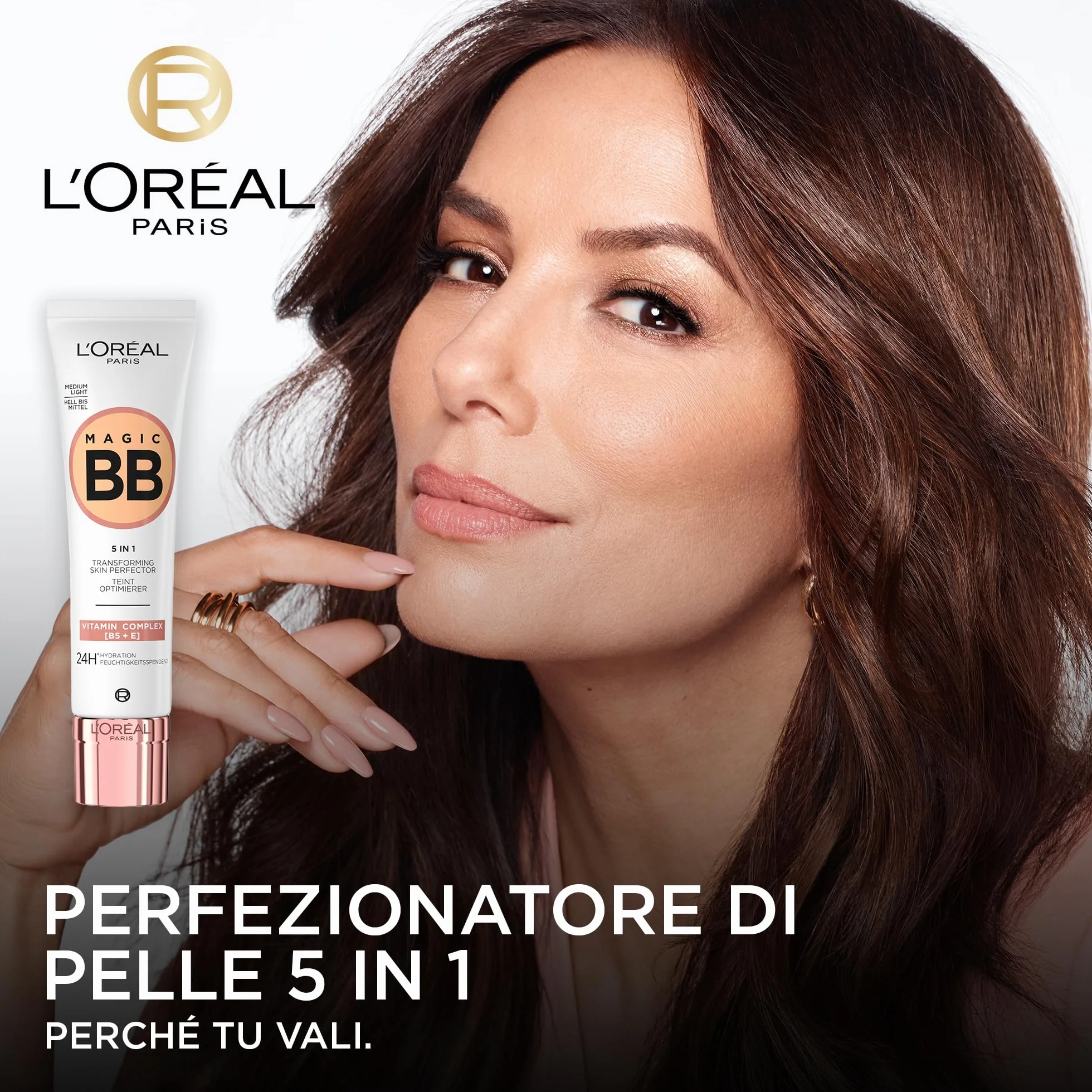 L'Oréal Paris Crema Colorata Idratante Uniformante SPF 20 03 Medium Light 30 ml