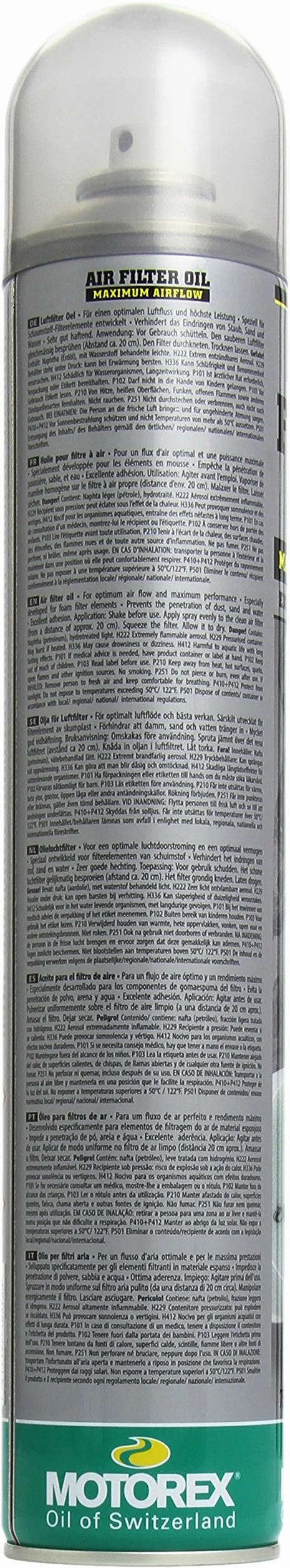 Motorex Filtro Aria Olio 655 Spray 0,75 l