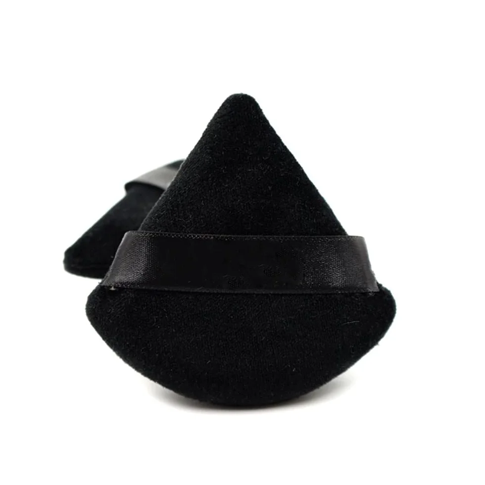 Generico yaoqijie 50 Pezzi Triangolare Velluto Soffio Pizza Farina Mini Trucco Viso Spugna Cosmetici Lavabile Strumento for Il Trucco Leggero Lasting (Color : 50Pcs-Mix)