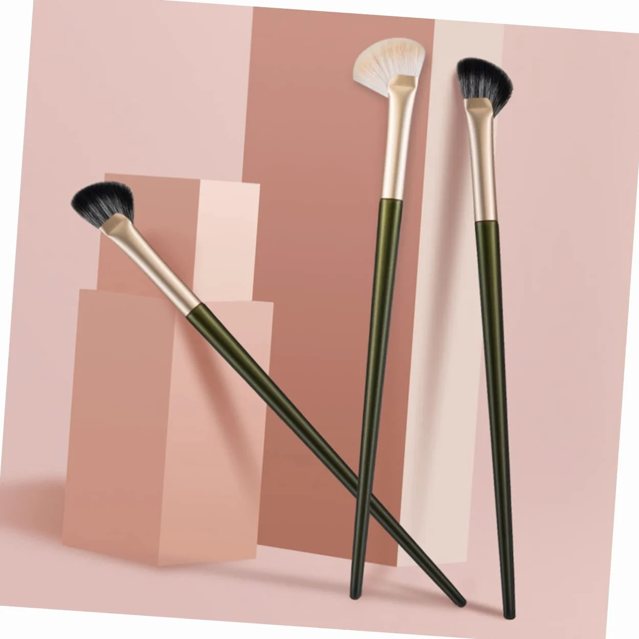 Didiseaon 20pezzi Contour Per Angolato e Ombretto Per Occhiaie e Puffiness Multifunzionali Per e Sopracciglia Morbidi