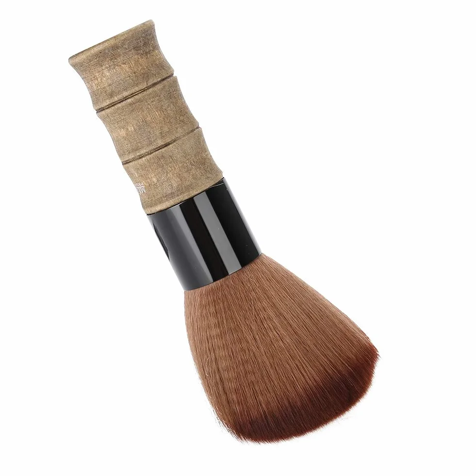 Collo duster brush, soft barber face duster spazzola per capelli fibra hair salon cutting parrucchiere spazzola per capelli spazzare neck tool per ogni barbiere o salone