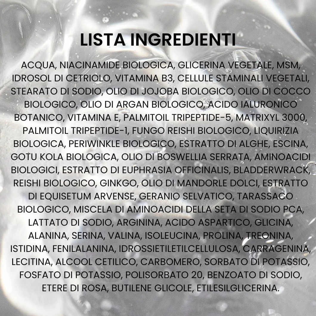Kleem Crema Contorno Occhi Antirughe Dermatologicamente Testata - Formula Vegana a Tripla Azione Anti Age, Anti Borse, Anti Occhiaie con Peptidi e Caffeina – Donna e Uomo - 15ml