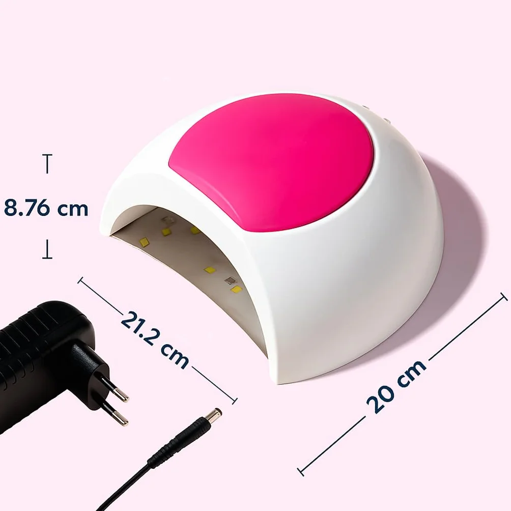 Lampada Unghie UV LED Professionale 48W con Sensore Automatico e 4 Timer (10s/30s/60s/90s) | 33 LED per Gel e Smalto Semipermanente, Asciugatura Rapida e Sicura