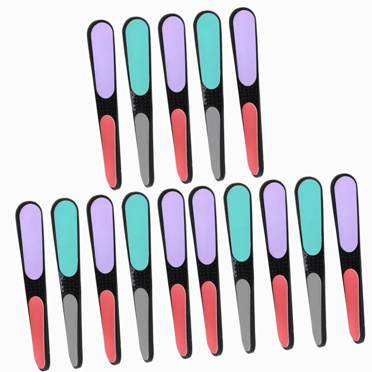 Beavorty 3 Set Di Strumenti Per Unghie Lime Per Unghie Buffer Abrasivo Per Manicure Rimozione Dello Smalto Nail Art Modellatura E Levigatura 10 Pezzi * 3
