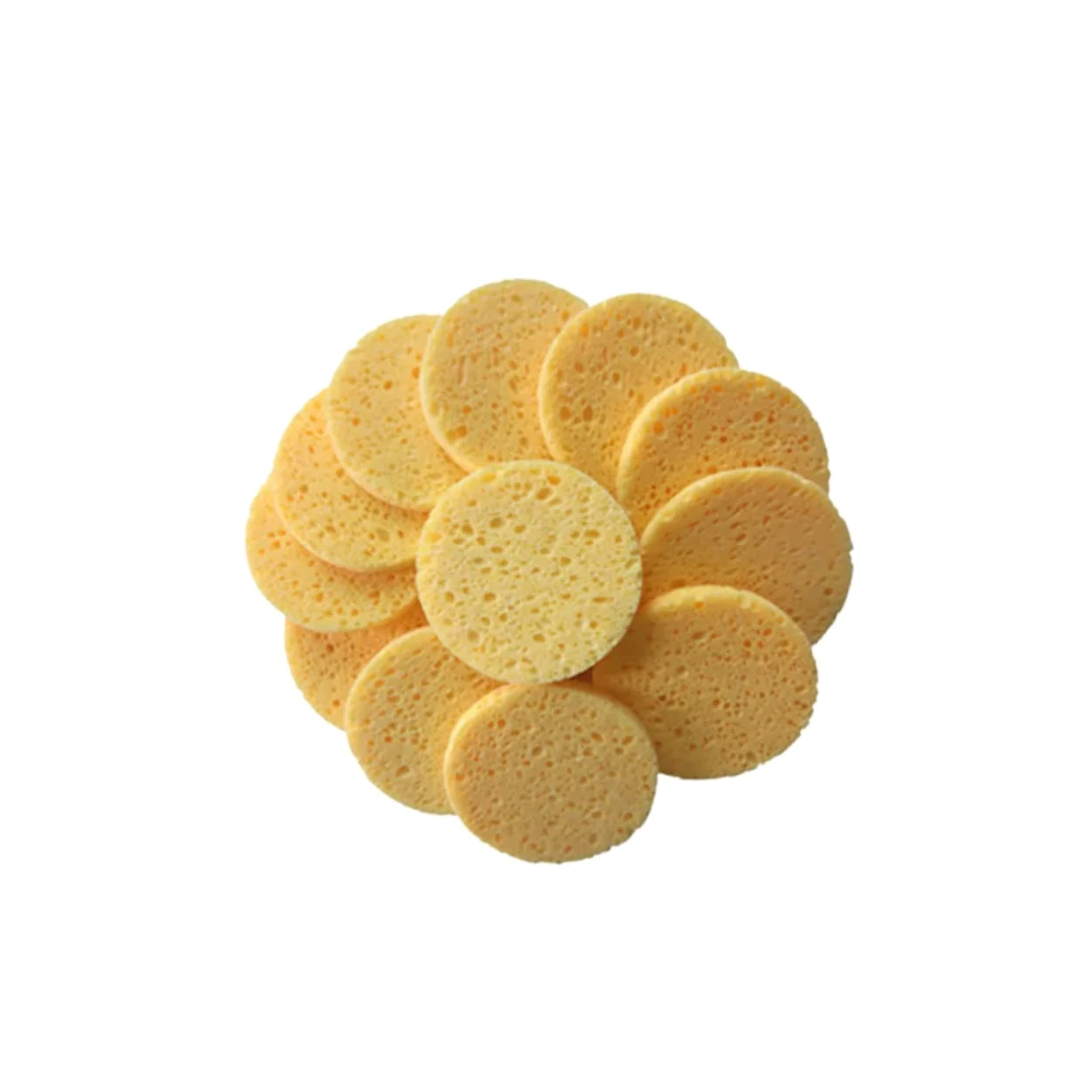 Beavorty 3 Set Di Dischetti Di Cotone Compressi in Cellulosa Riutilizzabili Per La Rimozione Del Trucco 90x8mm Spugnetta Detergente Per Unesfoliazione Delicata 20 Pezzi*3