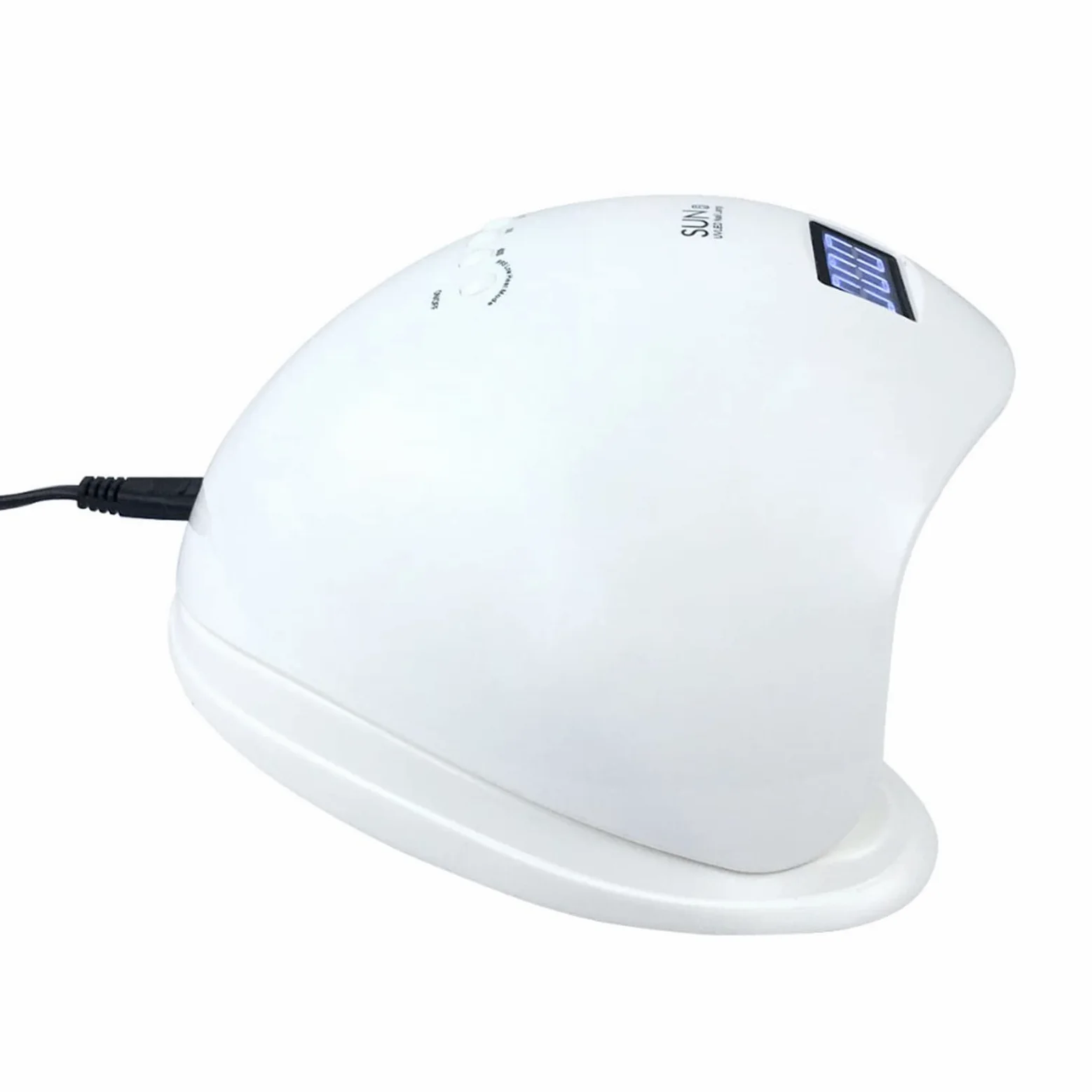 ZYC Lampada Professionale per Unghie Lampada per Unghie LED UV 48W Vernis Strumento per Manicure Semi-Permanente con sensore Auto Essiccazione Lampada Gel,Rosa