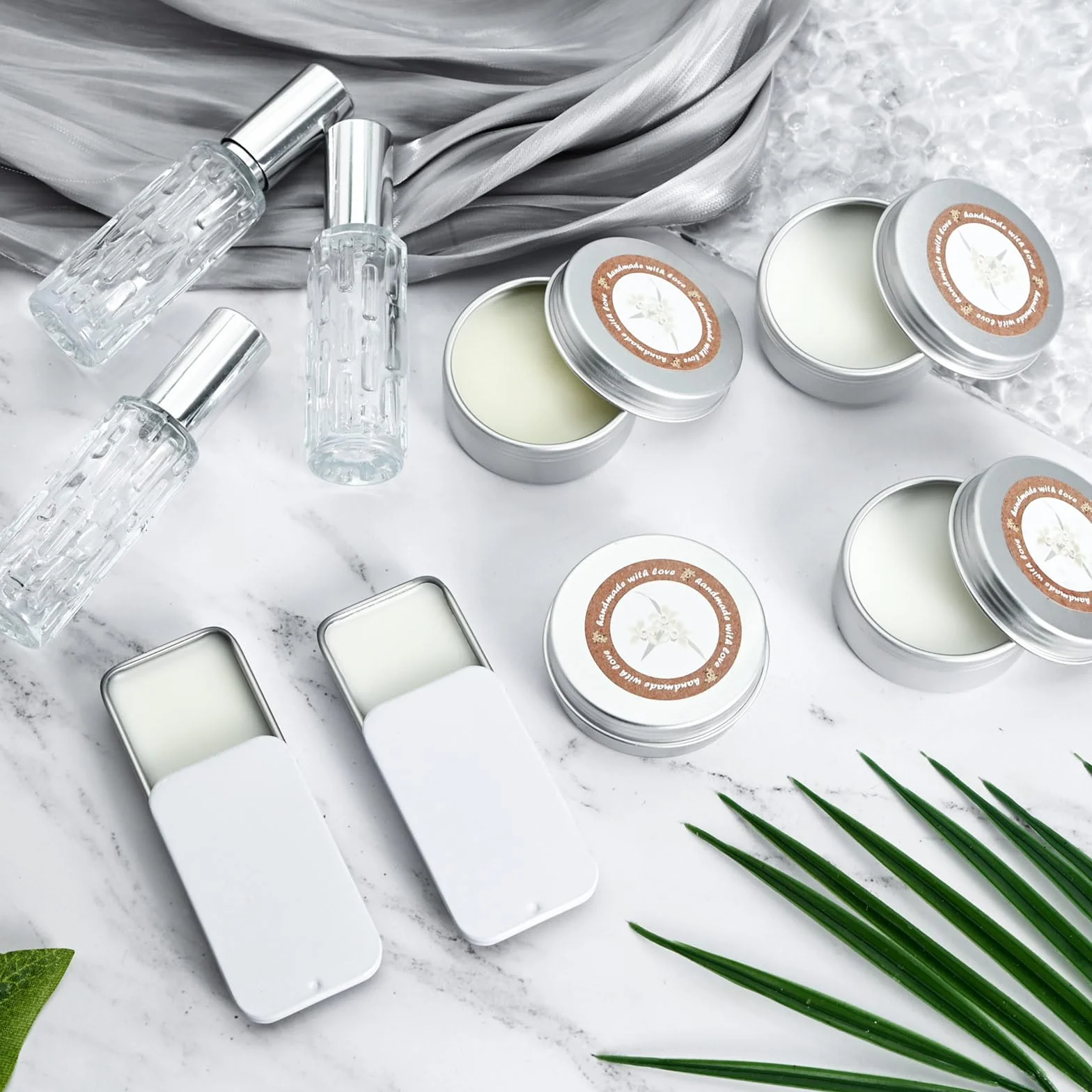 Kit per la creazione di profumi, kit fai da te per la creazione di profumi da donna, balsamo solido tascabile portatile con bottiglia da viaggio, crea il tuo profumo per ragazze e fidanzata