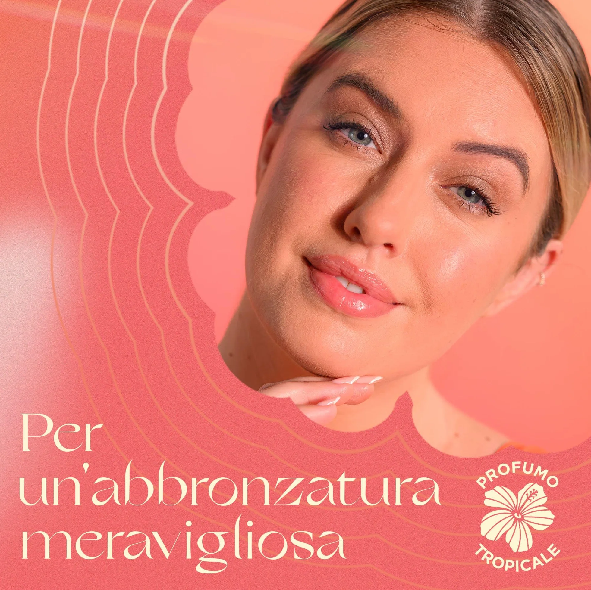 Hawaiian Tropic | Glowing Protection Olio Secco SPF 15, Formato da Viaggio, Profumazione Tropicale, con Burro di Karité, Resistente all'Acqua, Vegano