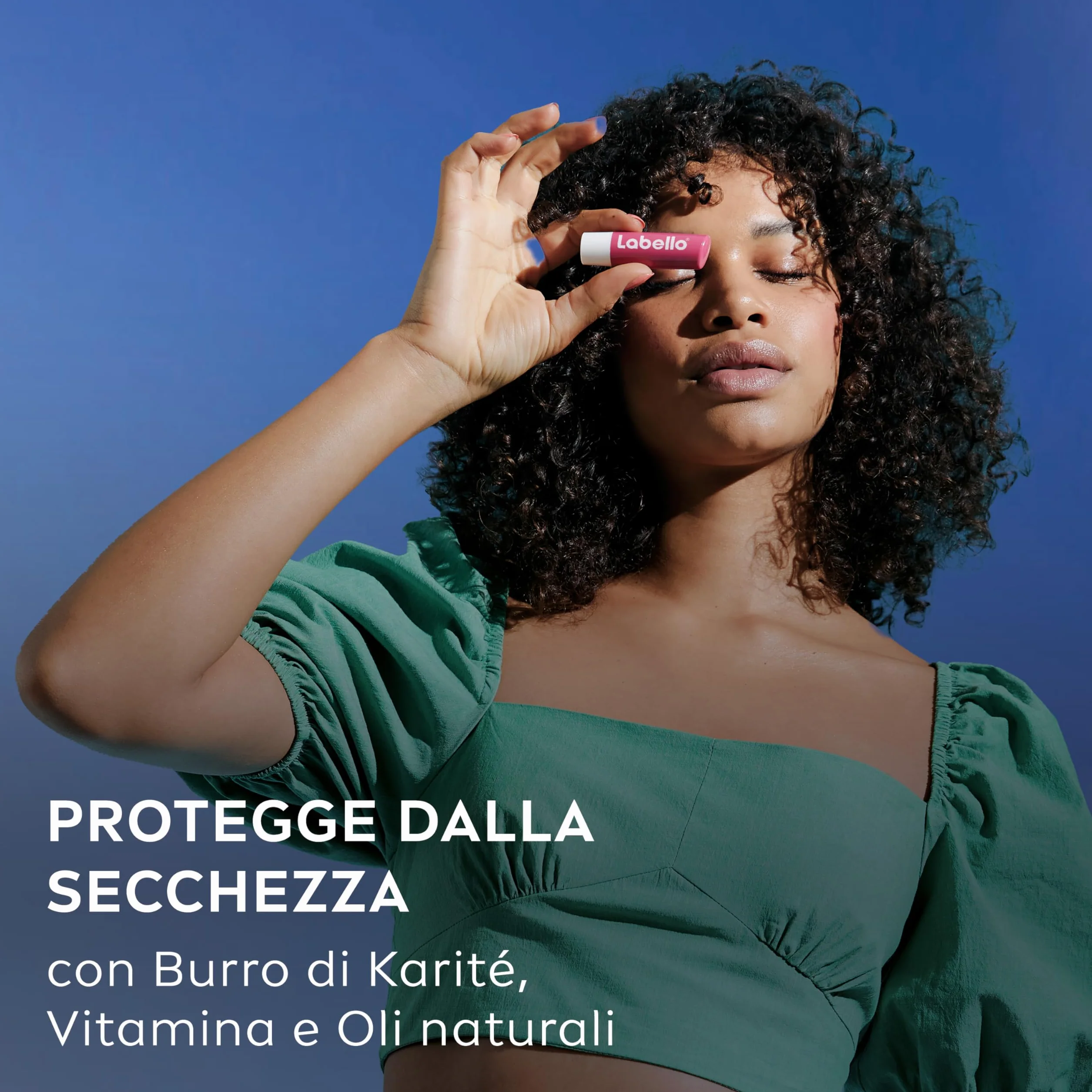 Labello Watermelon Shine Burrocacao labbra 4.8 g, Balsamo labbra colorato e nutriente all'aroma di Anguria con pigmenti scintillanti, Lip balm idratante per 24 ore con ingredienti di origine naturale