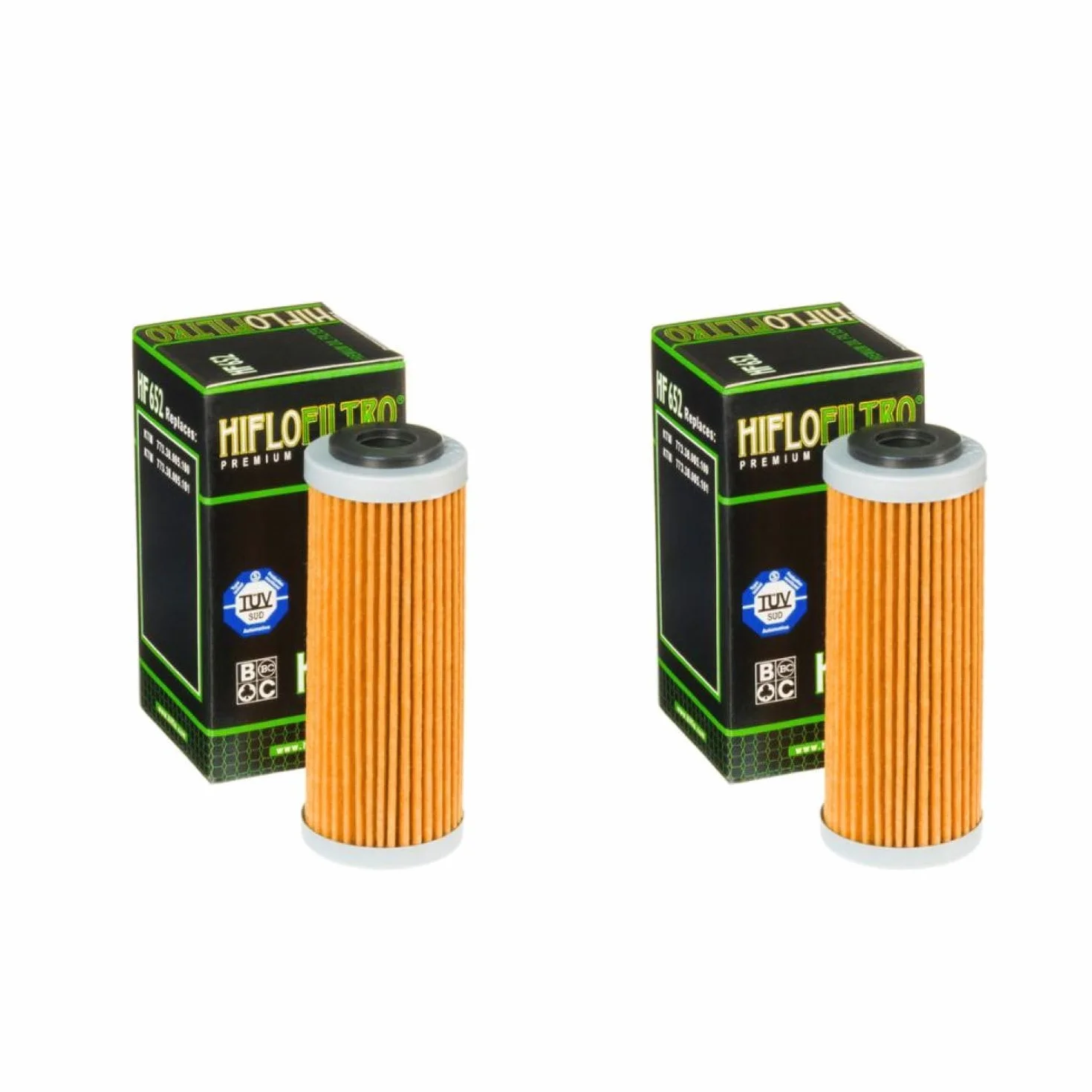 Set di 2 filtri olio compatibili con Husqvarna 450 FE