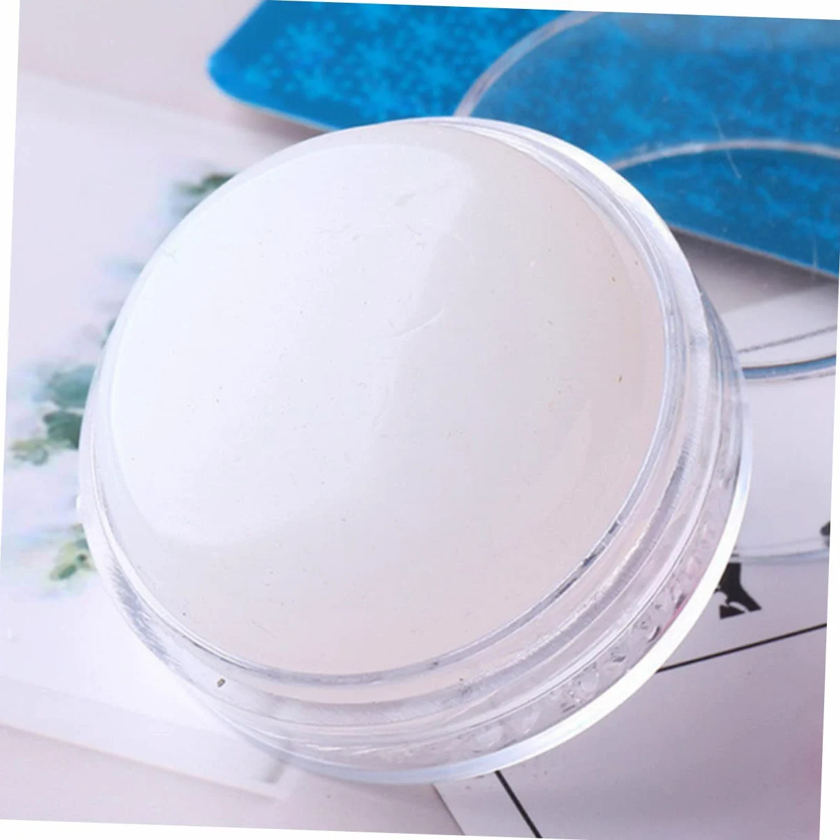 12 Pz Timbro Per Unghie Matrice Per Nail Art in Gelatina Kit Stampa Unghie Kit Di Ornamenti Stampini Per Unghie in Silicone Manicure Kit Per Unghie Gel Di Silice Ragazza Morire