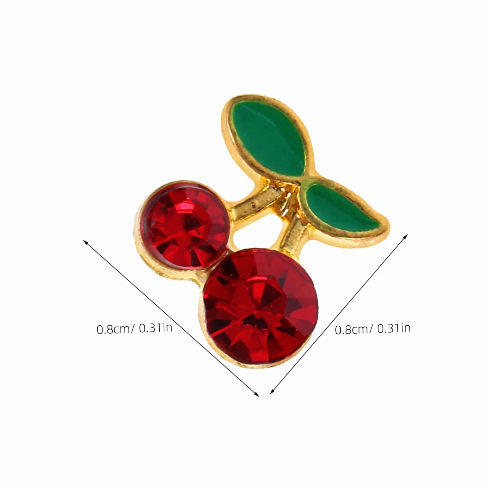 5 Set Charm Per Unghie Decorazioni Con Design Per Nail Art Per Unghie Naturali E Facili Applicare E Condividere Con Amiche 32 Pezzi*5