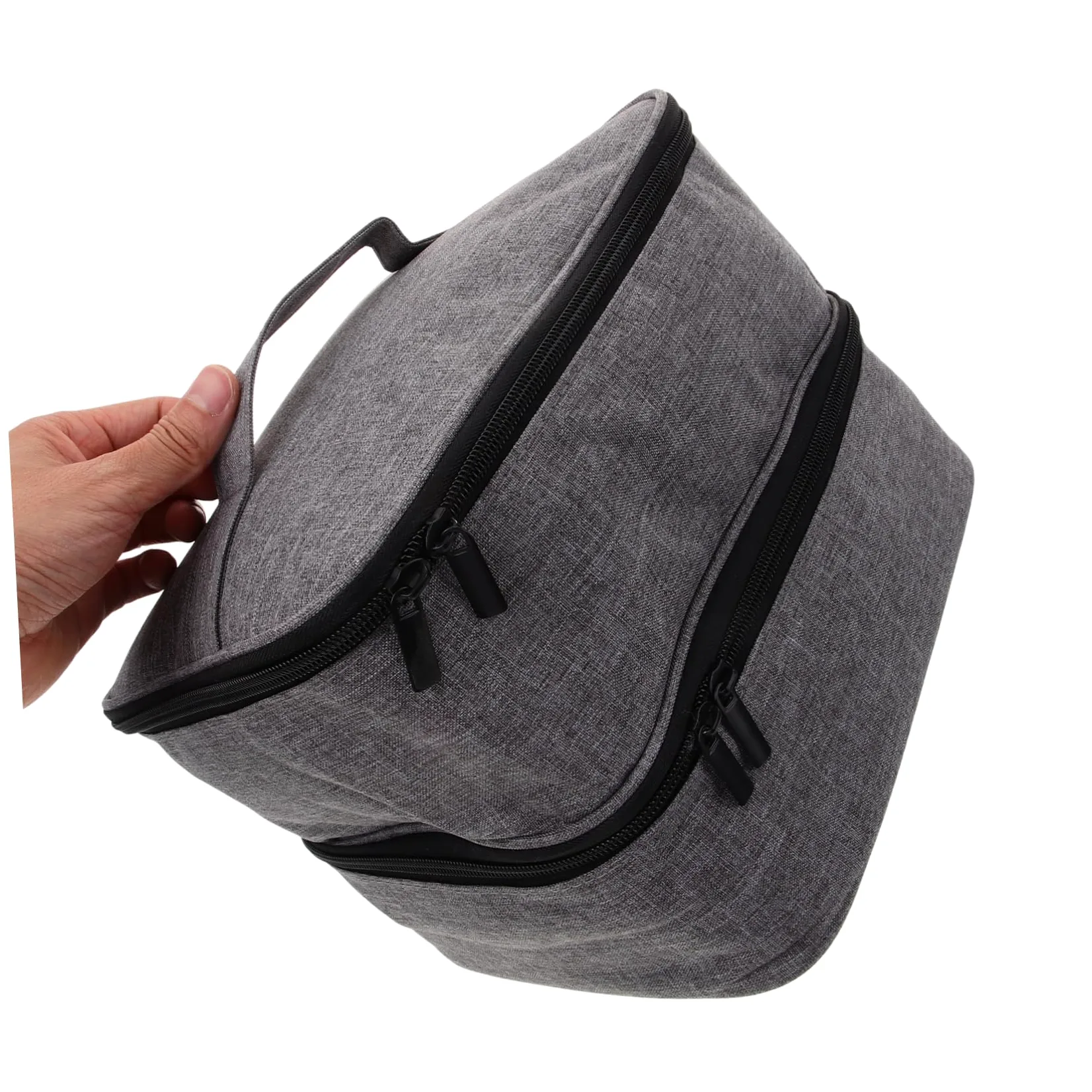 Ipetboom Borsa Organizer per Smalti e Boccette di Olio Essenziale, Doppio Strato, Grande Capienza, per Viaggio e Trucchi