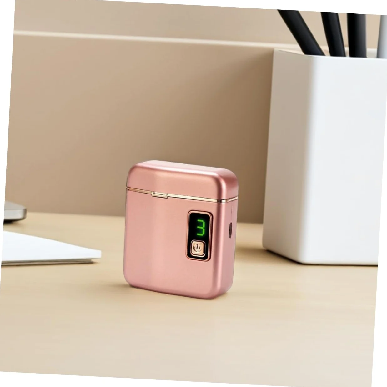 Outanaya Tagliaunghie Elettrico USB Ricaricabile con LED Lame Precisione Silenziose per Ragazzo Ragazza Adulti e Anziani Manicure e Compatta per Casa e Viaggio