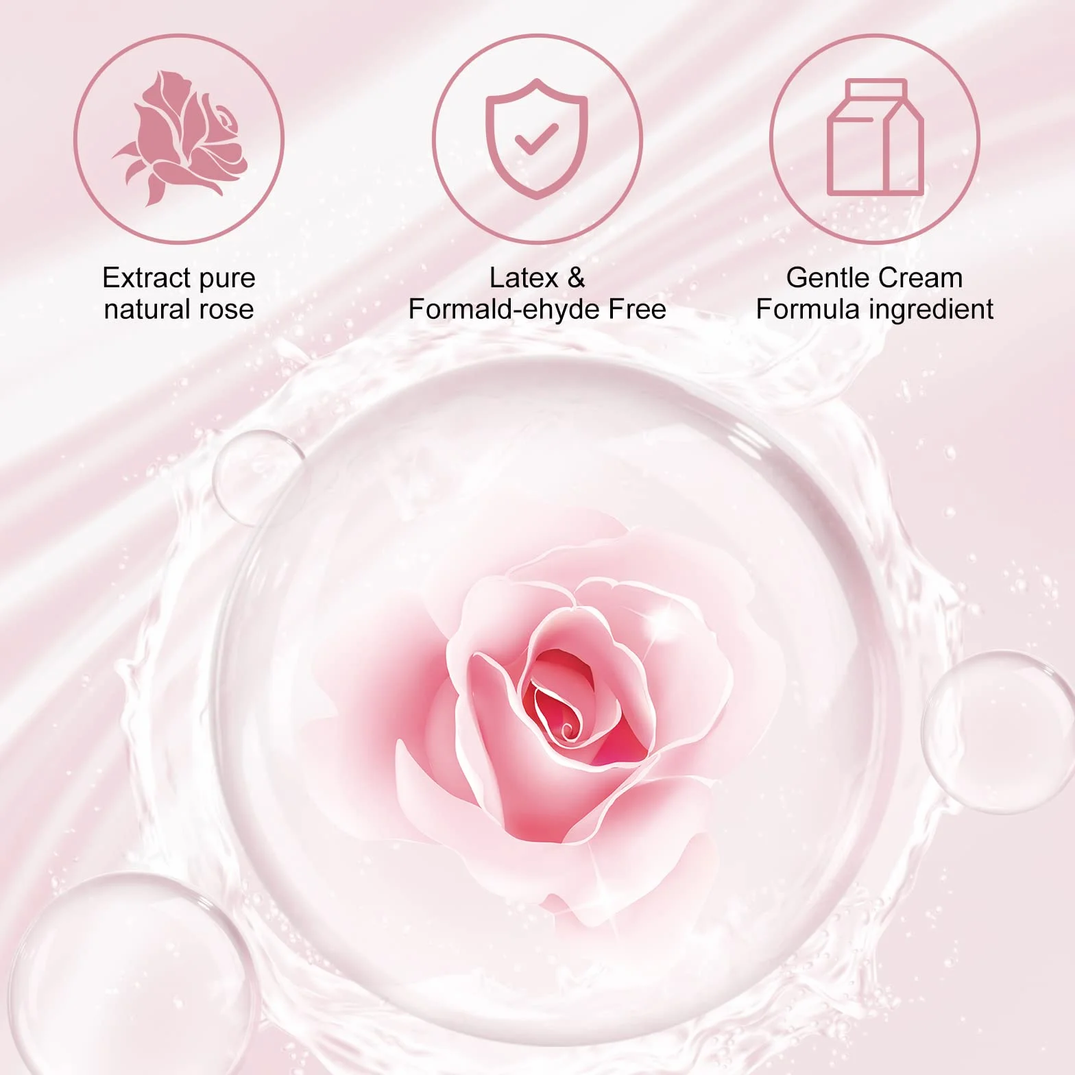 FADLASH Rosa Crema Rimuovi Ciglia Extension Remover 10g Bassa Irritazione