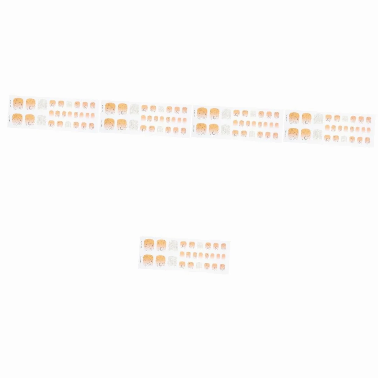 VALICLUD 5 Set Adesivi Per Unghie Polacco Adesivi Di Unghie Strisce Di Smalto Per Unghie Adesivo Per Unghie Adesivi Per Manicure Unghie Adesive Decorazione Per Unghie Strisce Lucide Gel