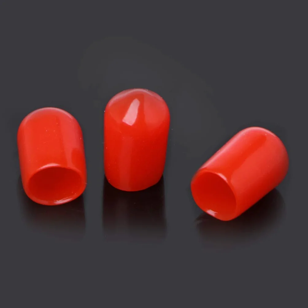 Coperture protettive in gomma rosse 6 mm per connettore SMA Adaptateur 100 pezzi