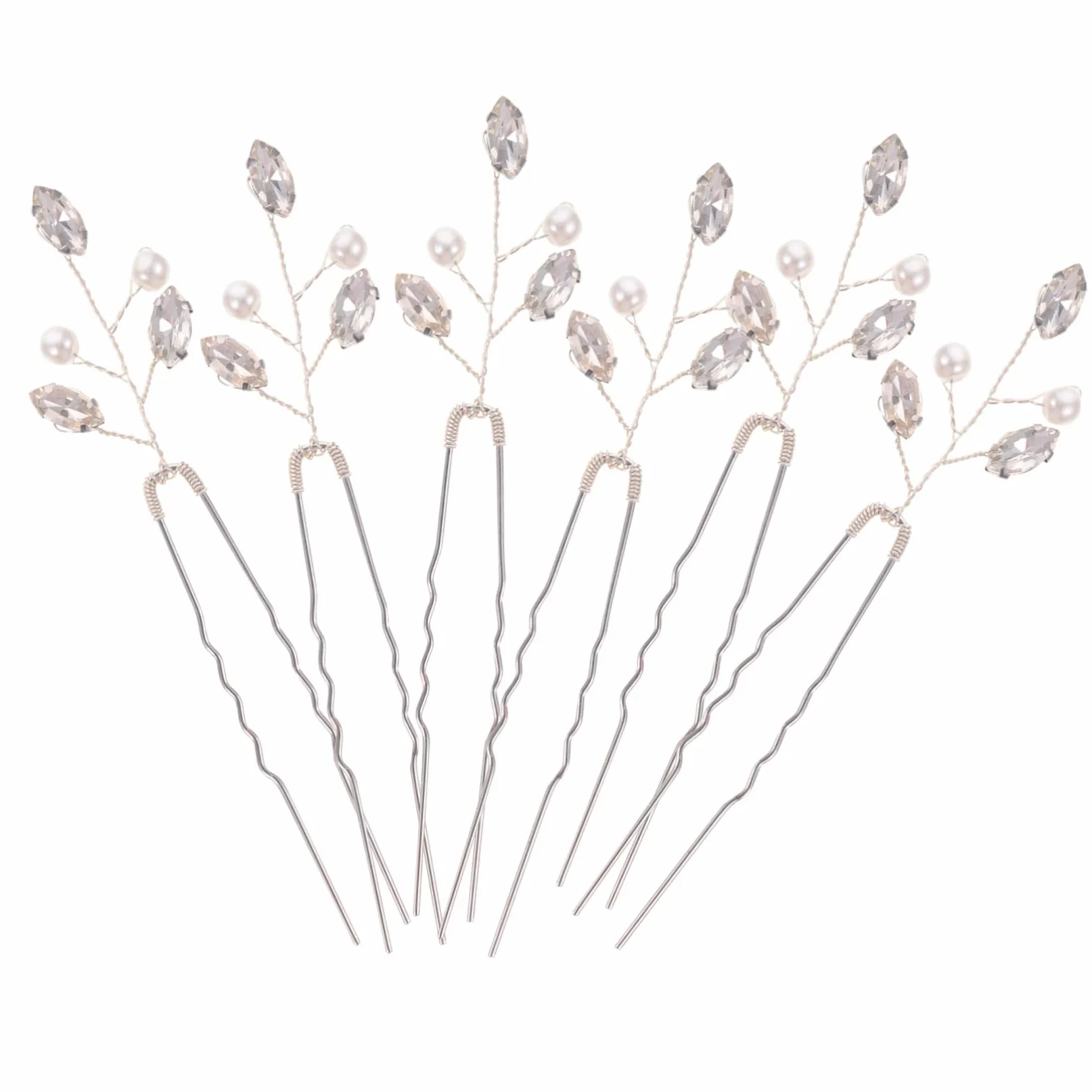 DOITOOL 30pezzi Fermagli Per Nuziali Con Strass Eleganti Hairpins Per Sposa e Cerimonie Accessori Per Acconciature Da Donna e Ragazze