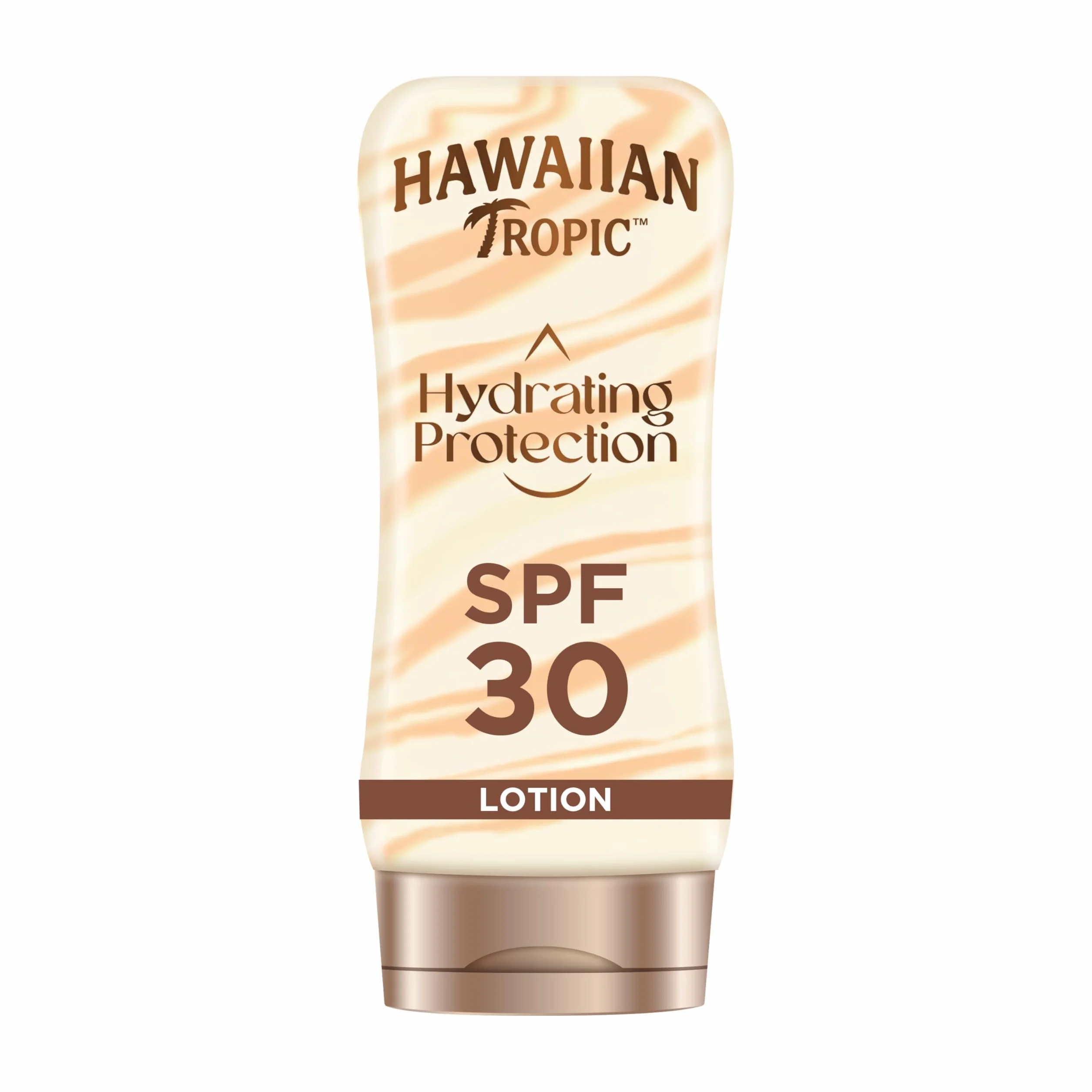 Hawaiian Tropic, Lozione Solare Hydrating Protection Sunscreen SPF 30, 180 ml