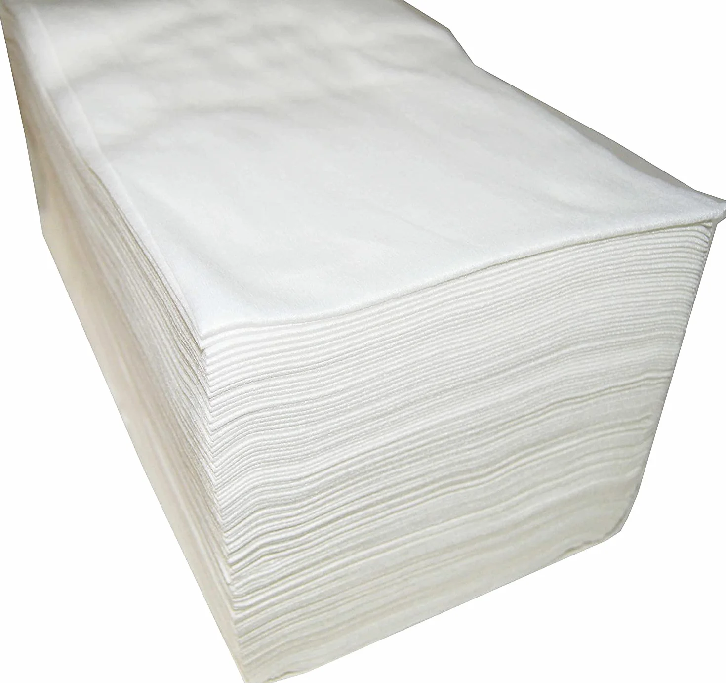 Asciugamani monouso 40 x 80 cm spunlace 100 unità bianco