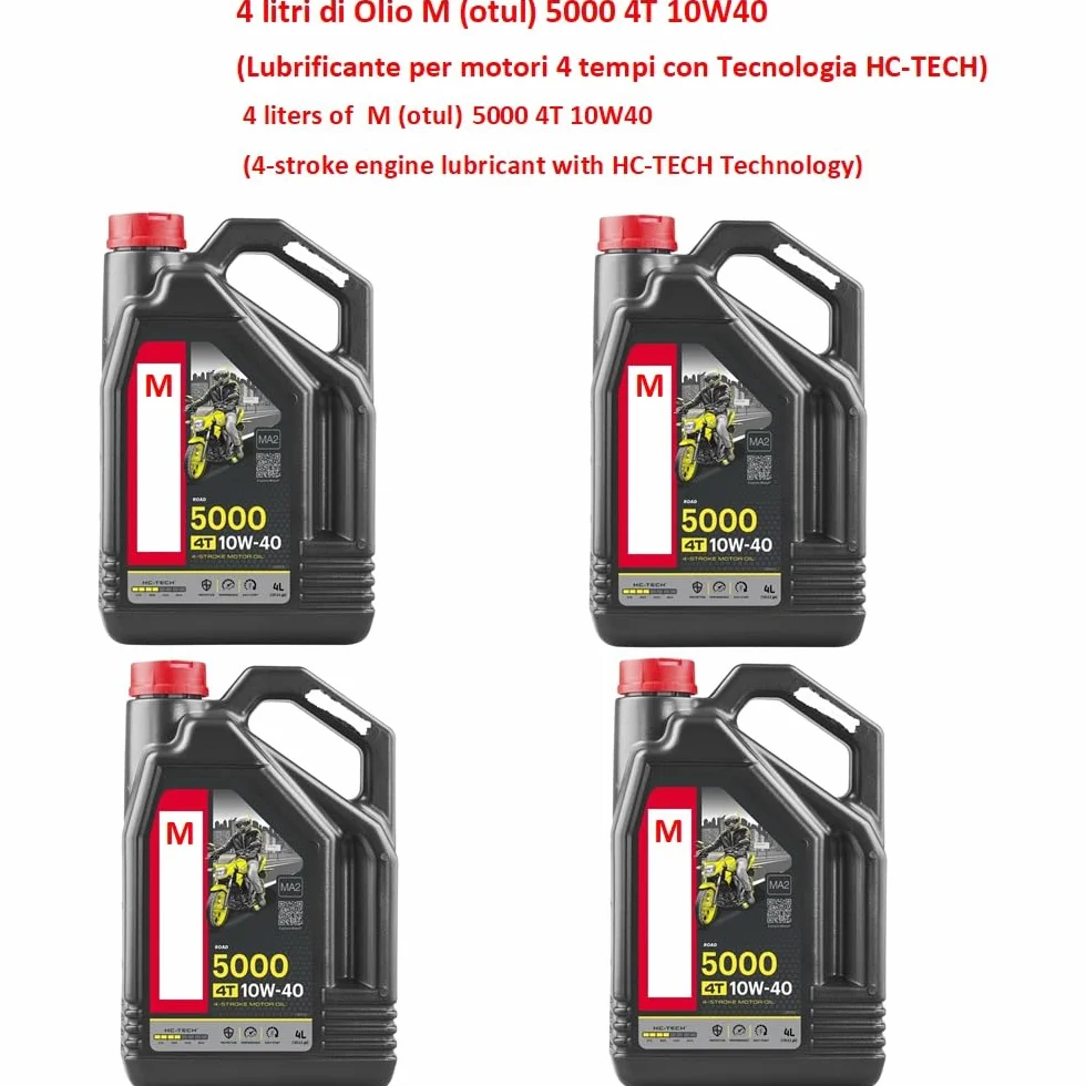 Kit Tagliando Moto YAMAHA MT 09 900 TRACER ABS 4L Olio 10W40 4T HC-TECH + Filtro Olio