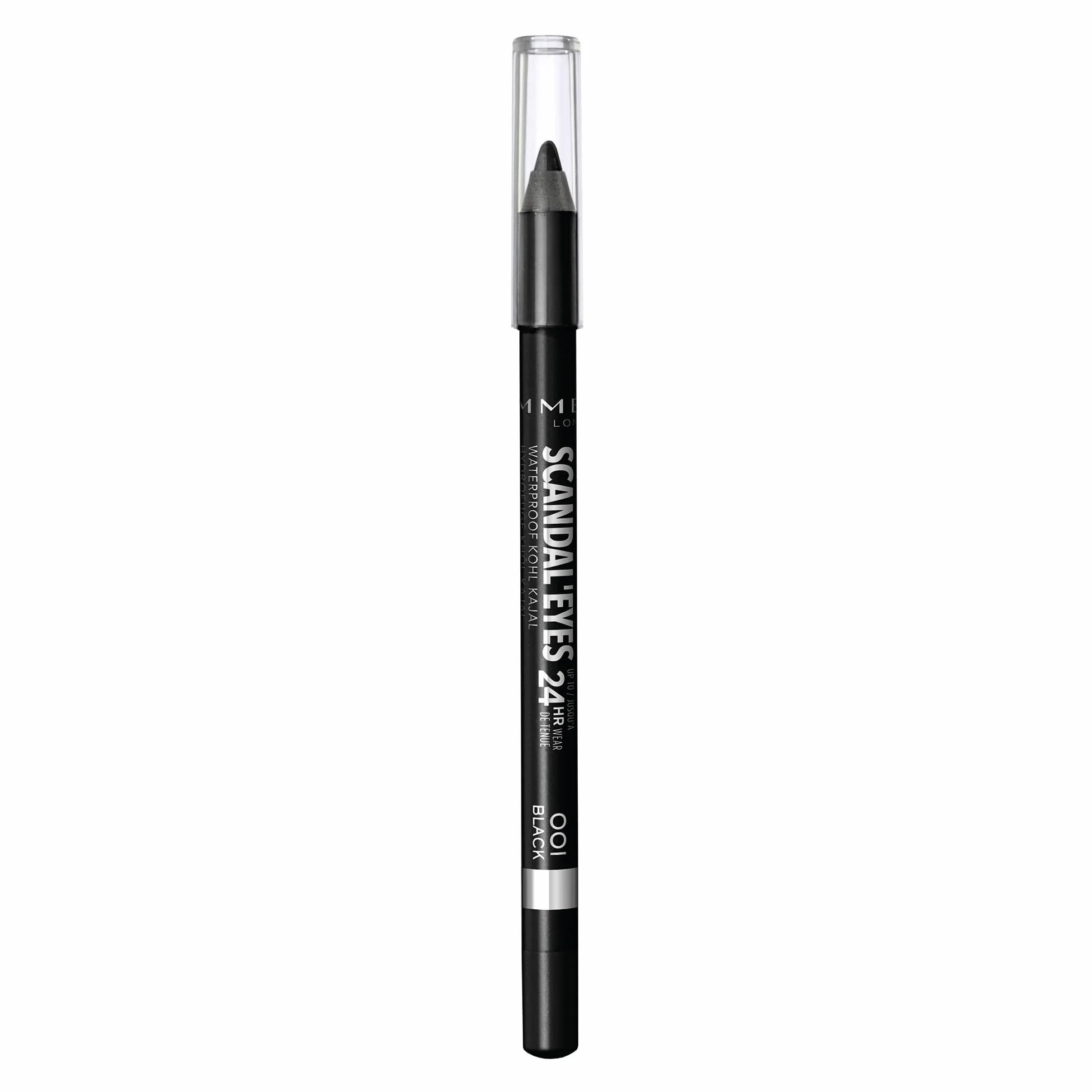 Rimmel London ScandalEyes Kohl Kajal Matita Occhi Waterproof Nero 001 Black
