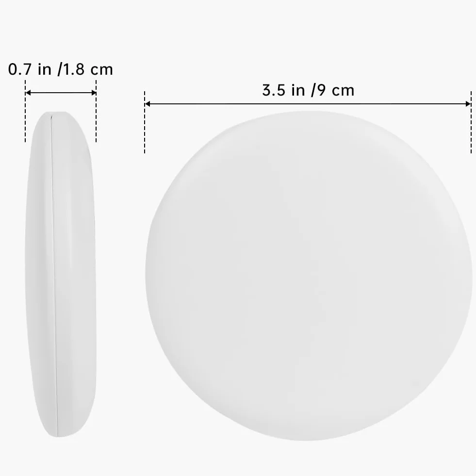 OSDUE Specchio Ingranditore 1X/10X LED Ricaricabile Dimmerabile per Trucco Portatile