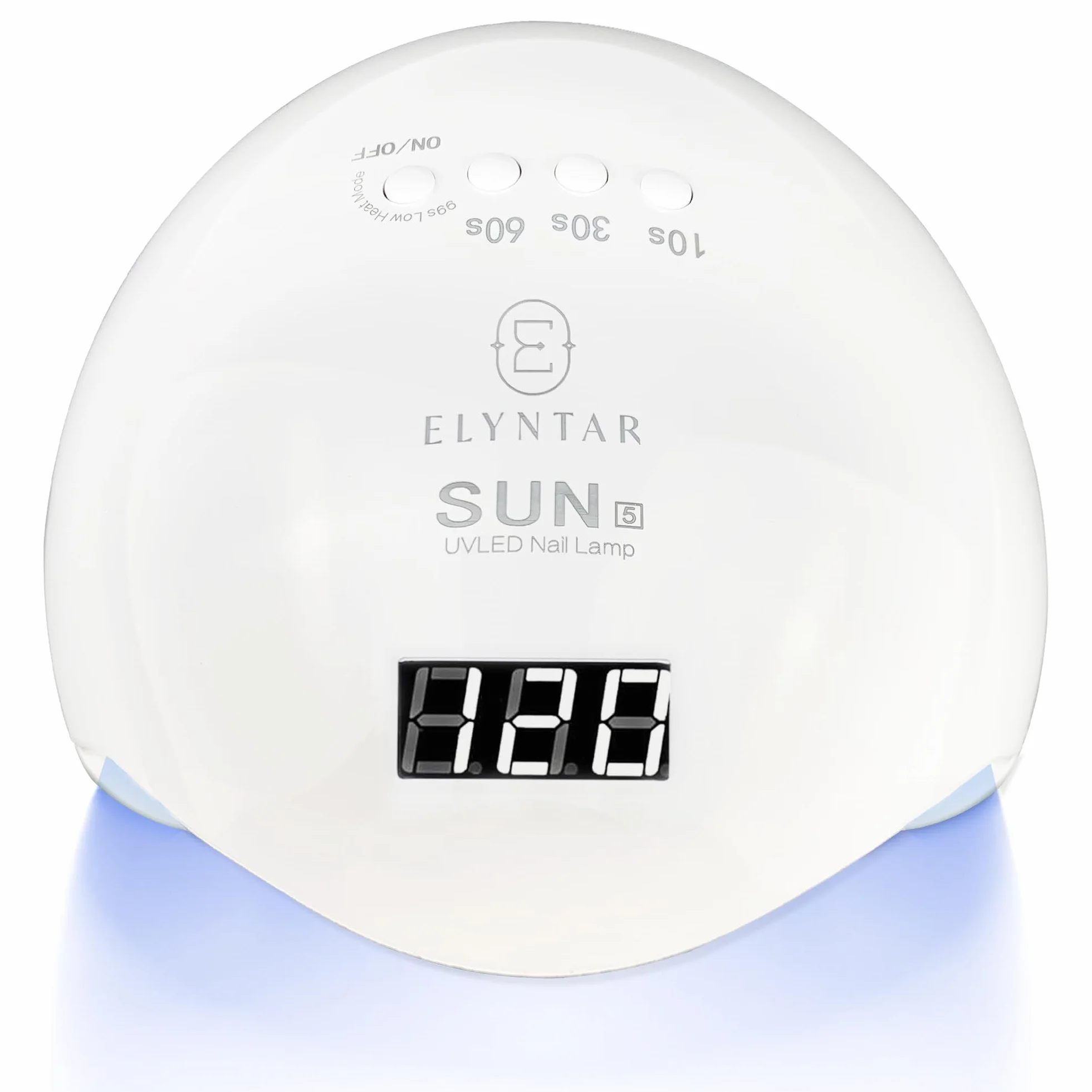 SUN 5 Lampada UV LED 48W per Unghie con Sensore e Timer | Sensore Automatico, Timer 10s/30s/60s/99s, Display LCD, 24 LED