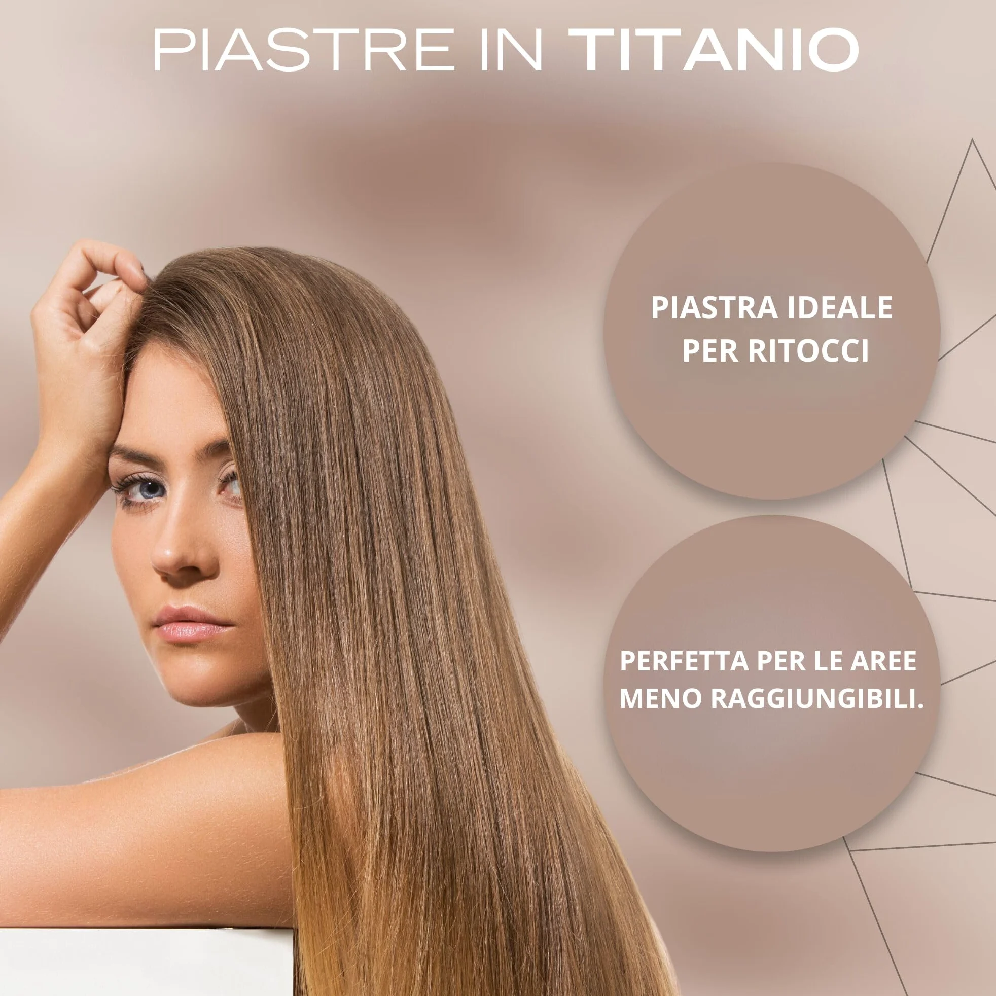Corioliss Piastra per capelli Mini C-Slim con piastre extra sottili in titanio | Perfetta per Frangia e Capelli Corti | Uomo e Donna | Ionica | Anticrespo Black.
