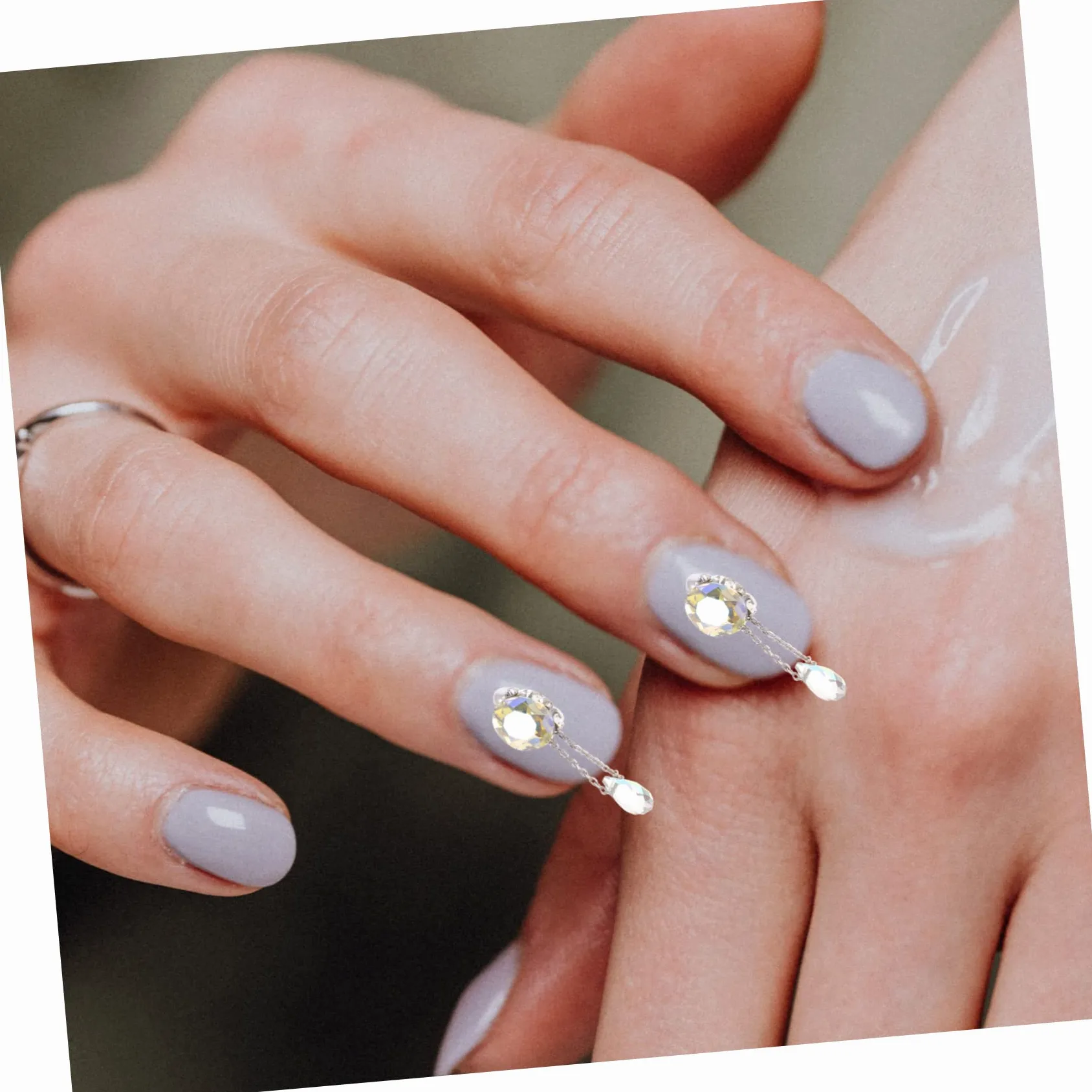 PACKOVE 25pezzi Ciondoli Per Nail Art Strass Decorazioni Unghie Adorabili e Uniche Accessori Per Unghie Fai Te Per Donne e Saloni Di Bellezza