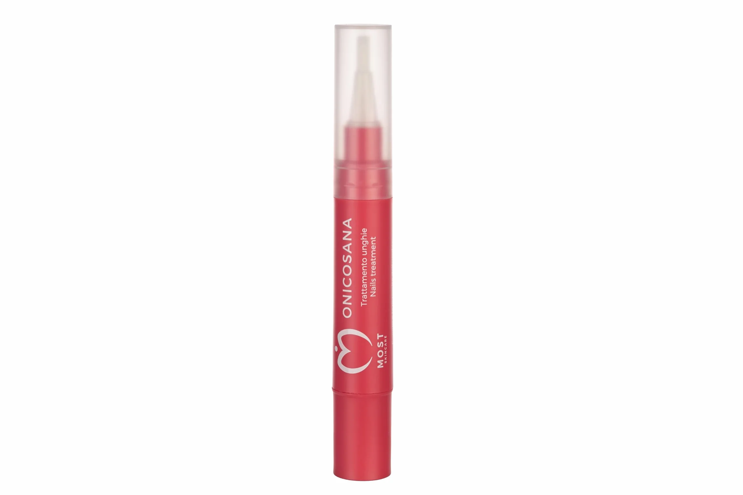 MOST Onicosana - Penna Rinforzante Unghie e Cuticole con Acido Salicilico e Zolfo per Cura Piedi, Mani, Unghia Rovinata, Psoriasi Unghie - Protegge e Ripara, Efficace per Pedicure e Manicure, 4 ml