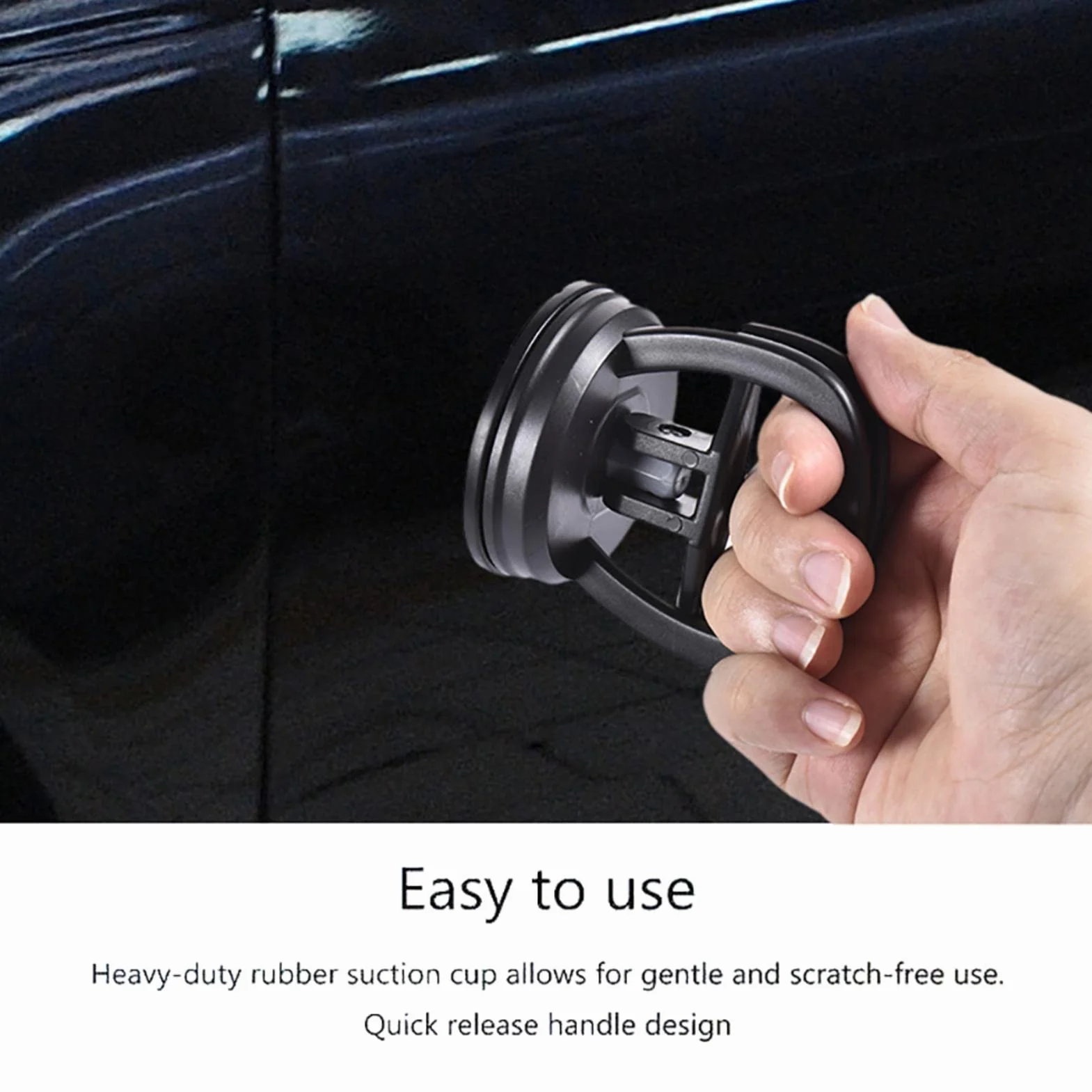 Estrattore per ammaccature Auto, Set di 2 Ventose Multiuso per Riparazione Carrozzeria Vetro