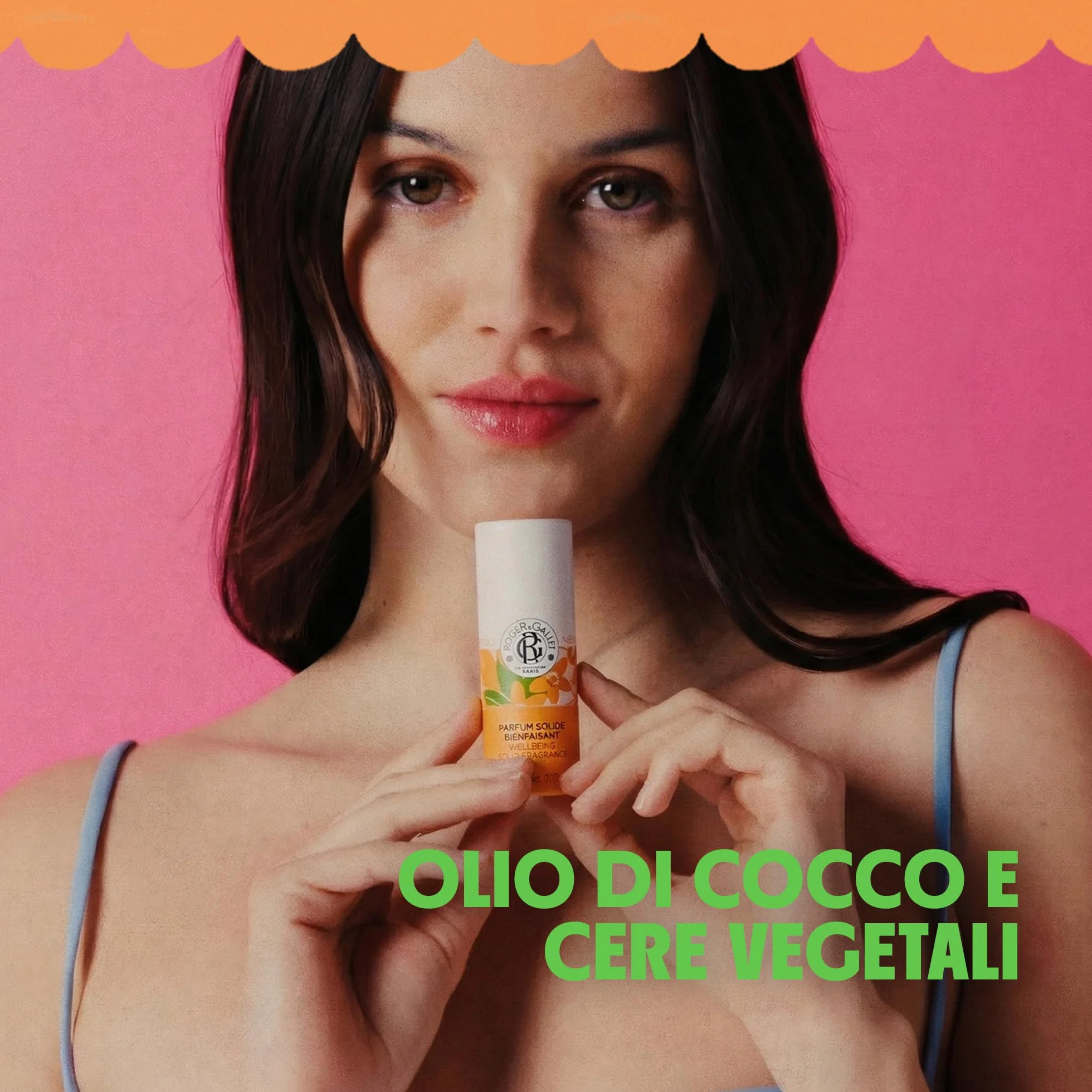 Roger&Gallet - Neroli - Profumo solido di benessere - Neroli, Fiore d'Arancio, Immortelle - 5g