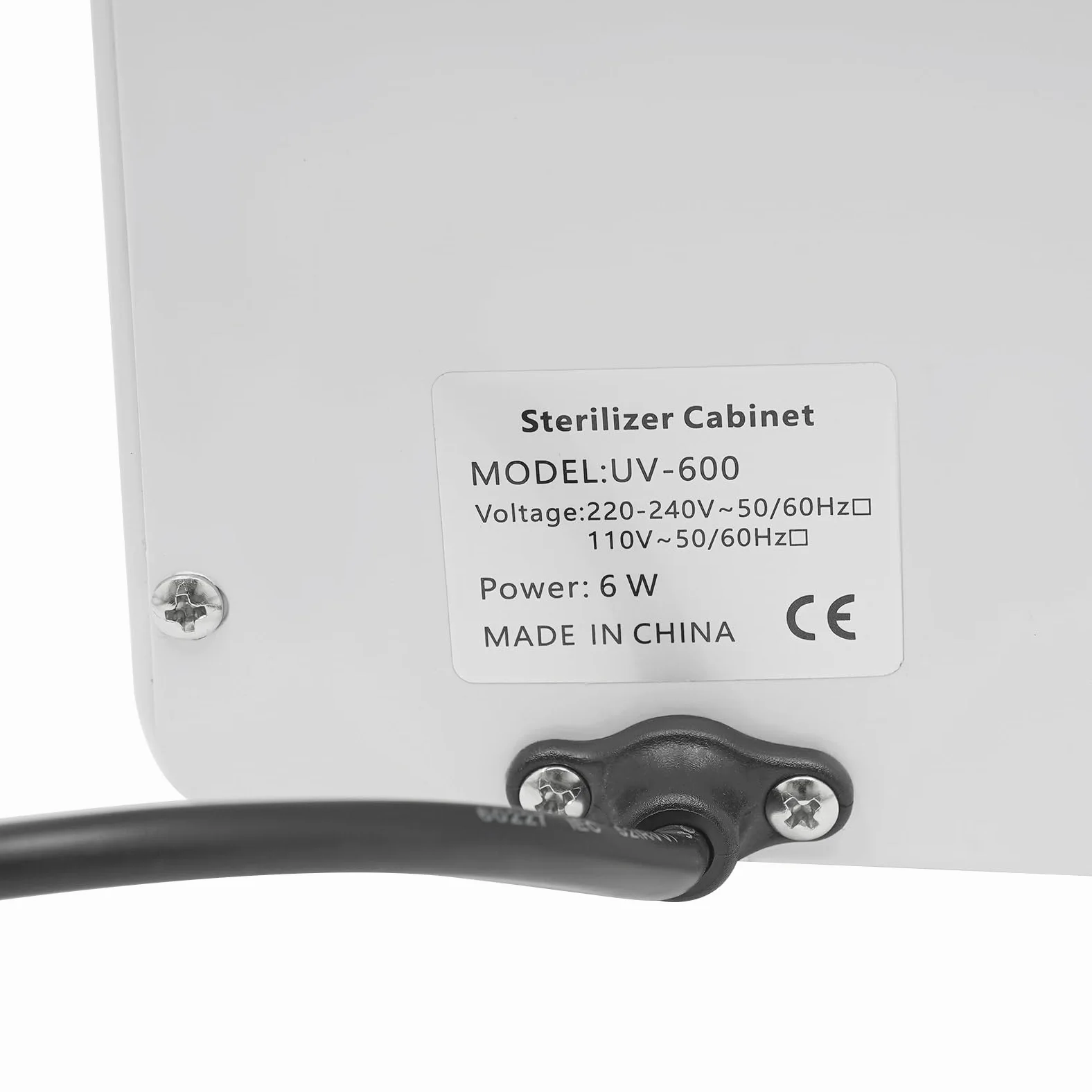 Sterilizzatore Per Strumenti Per Manicure, 6L Sterilizzatore Ad Aria Calda, Macchina Per La Pulizia Della Luce UV, Con Timer E Indicatore Luminoso, Autoclave Sterilizzazione, Per La Pulizia Di