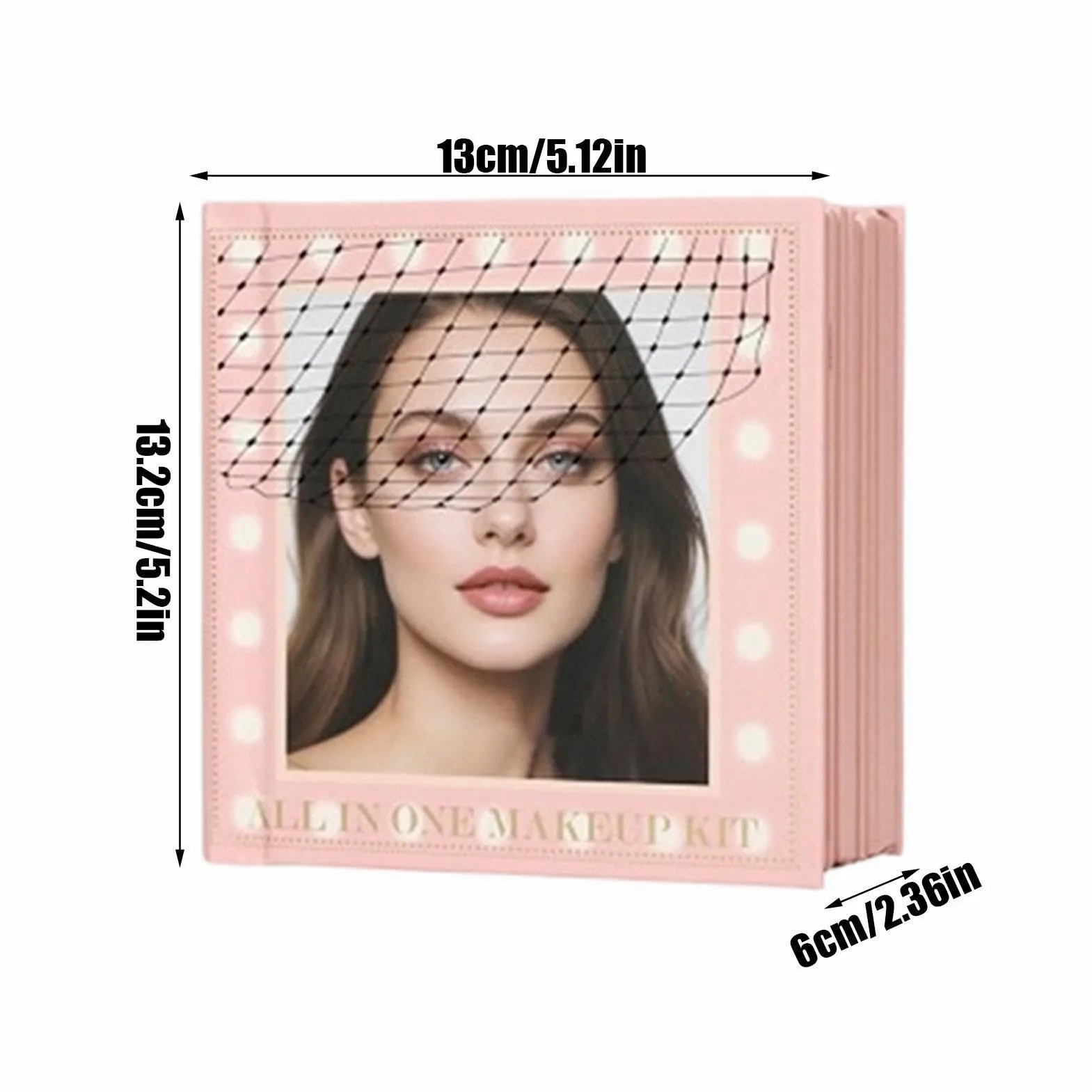 Di Ombretti Vivaci E Colorati Kit 8 Pagine Illuminante Blush Contour Gloss | Palette Trucco Viso Ombretti Per Donne Moglie Mamma Amiche Ufficio Viaggio All'Aperto Compleanno Natale
