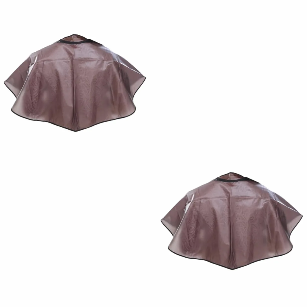 FRCOLOR 2 Set di Mantellina per Parrucchiere Bavaglino Grembiule da per Trucco Scialle per Taglio 2 Pezzi*2
