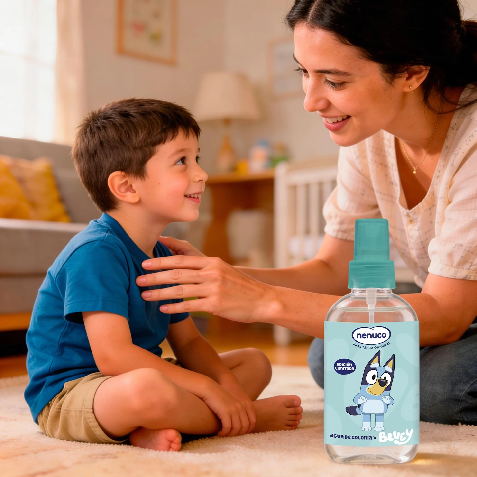Nenuco Eau de Colonia Originale Bluey Edizione Limitata Spray 240 ml per Neonati