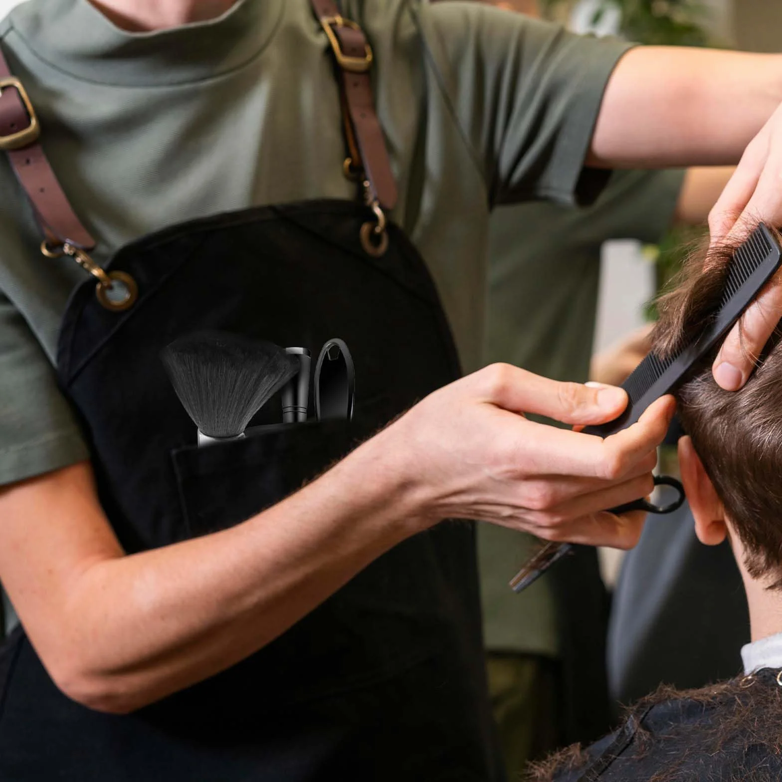 5 pezzi Spazzola per capelli per salone,Spazzola per parrucchiere,Pennello pulizia,Pennelli da parrucchiere,Pennello da barbiere,accessori per capelli,pulizia dei capelli,rimozione della polvere