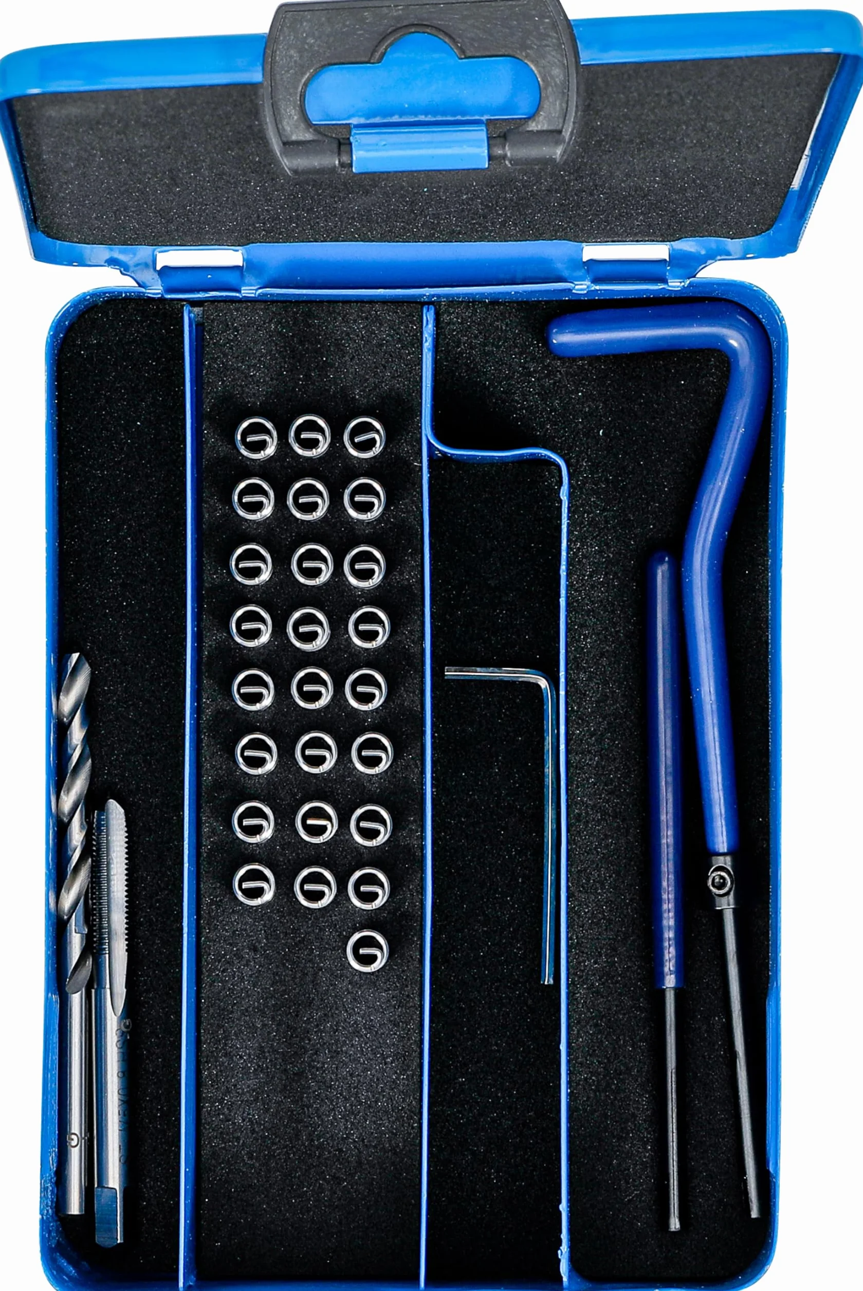 BGS 1952 Kit di riparazione per filetti M5 x 0,8 29 pz.