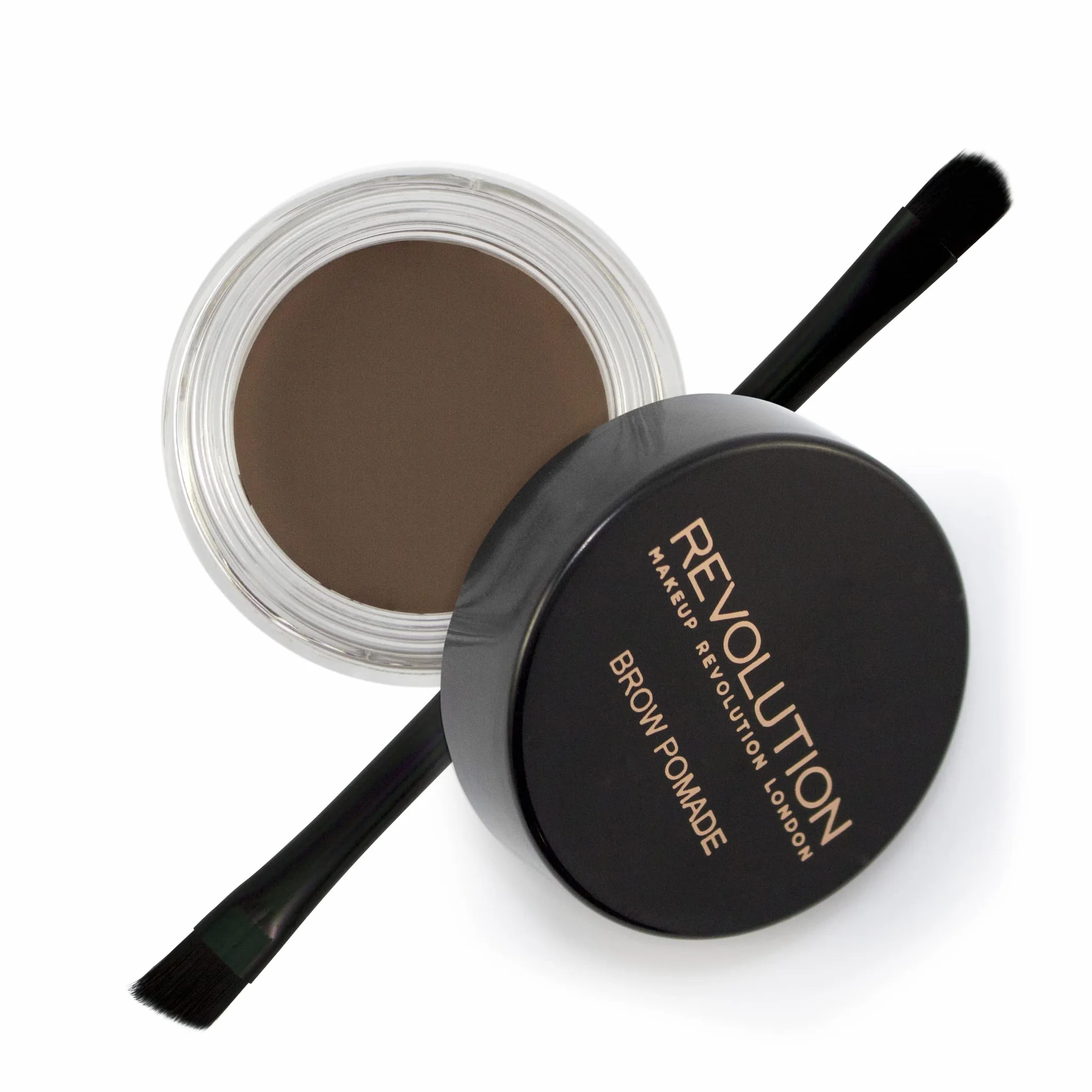 Makeup Revolution, Pomata per sopracciglia, scura, 2,5 g