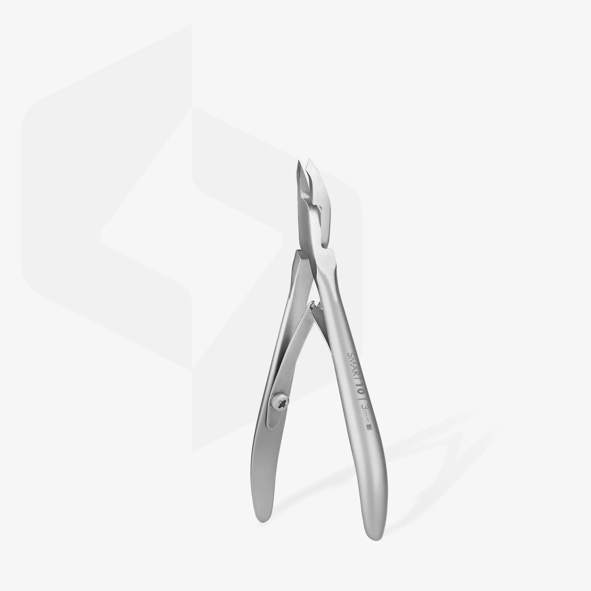 STALEKS PRO Pinza professionale per cuticole 3 mm Acciaio inossidabile Smart 10-3