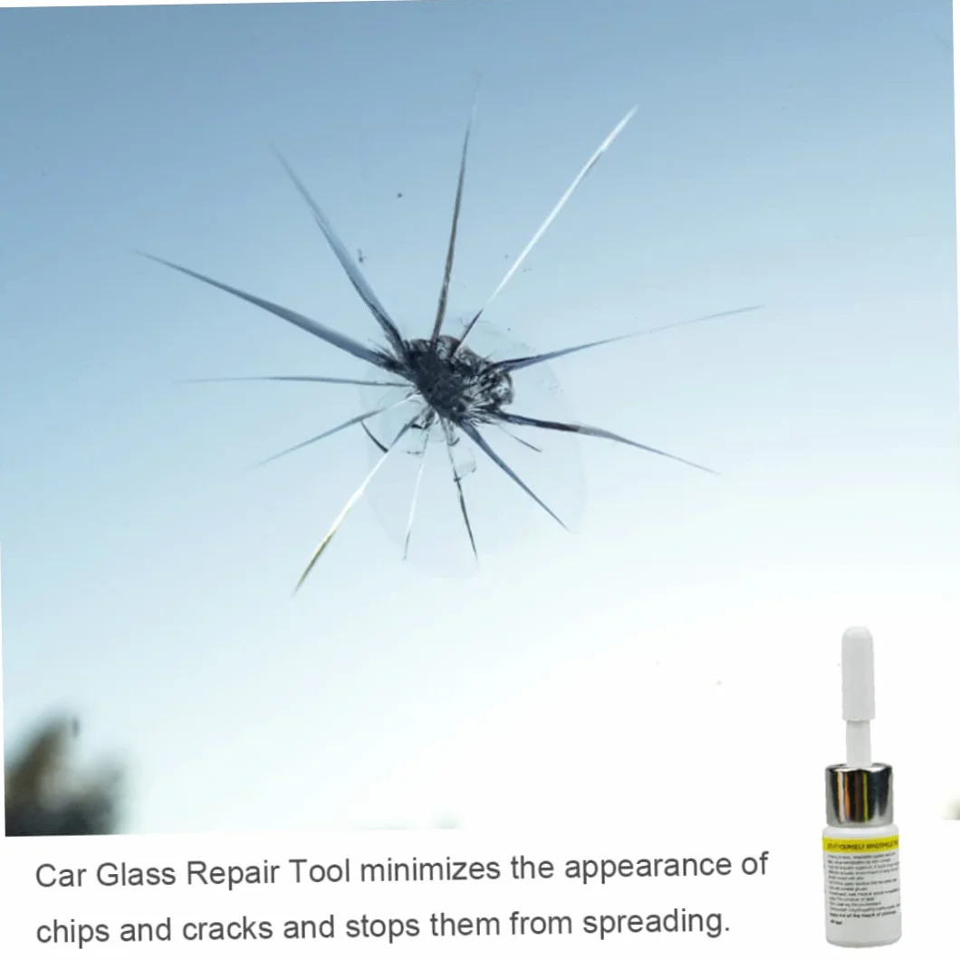 Colla per riparazione del parabrezza auto 3 ml Strumento correttore vetro