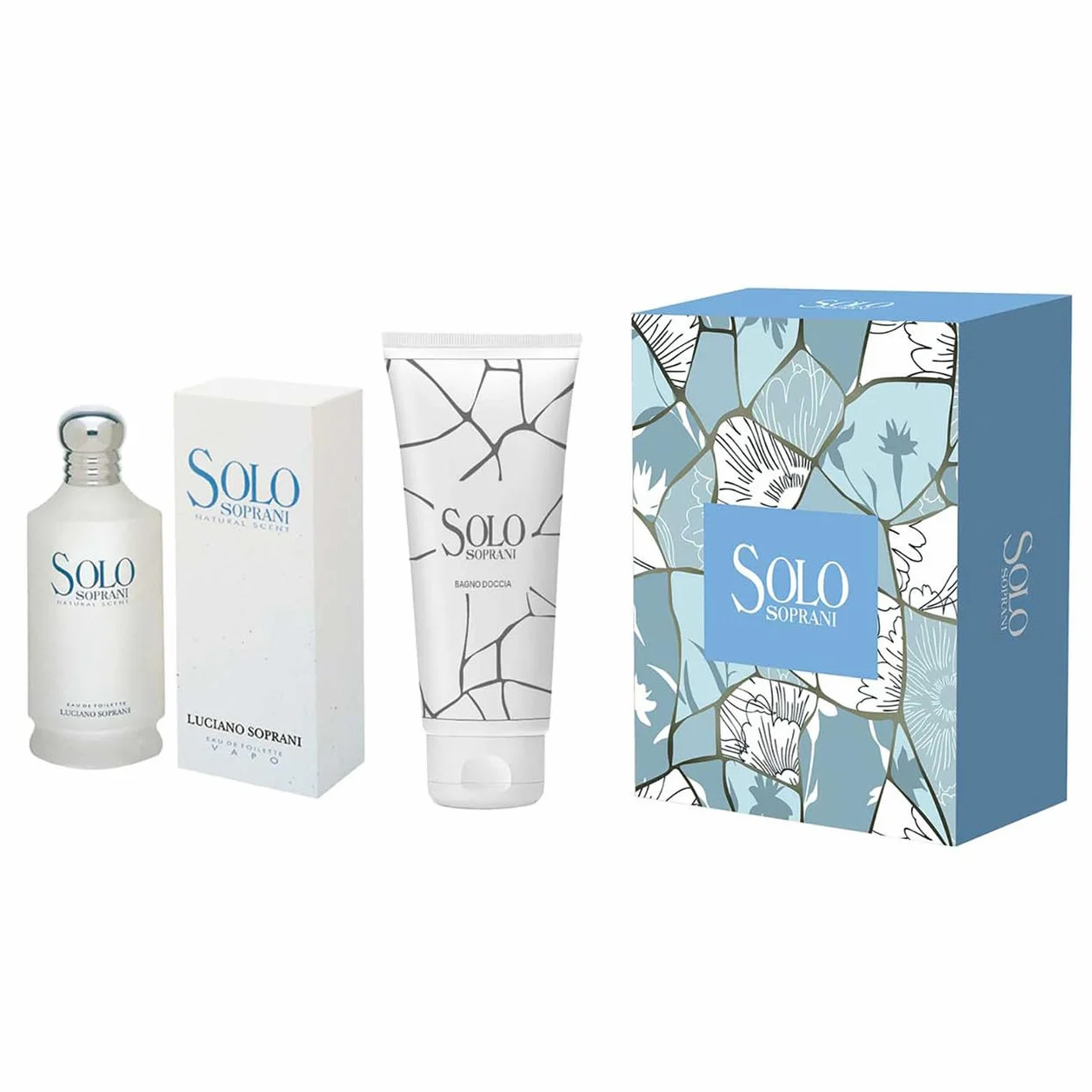 Cofanetto Solo Soprani Bianco Eau de Toilette 100 ml + Shower gel 200 ml