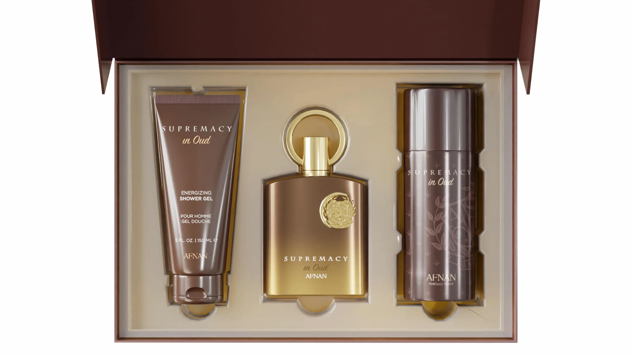 Afnan Supremacy in Oud - Set regalo di profumo di lusso