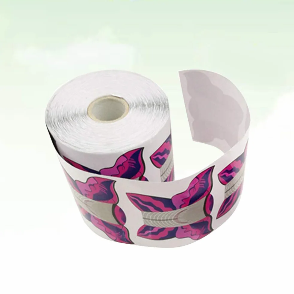 FRCOLOR Cartine Per Ricostruzione Unghie Estese 100 Pezzi Con Numeri Guida Strumento Per Unghie Gel Uv Accessori Nail Art Professionale E Uso Domestico