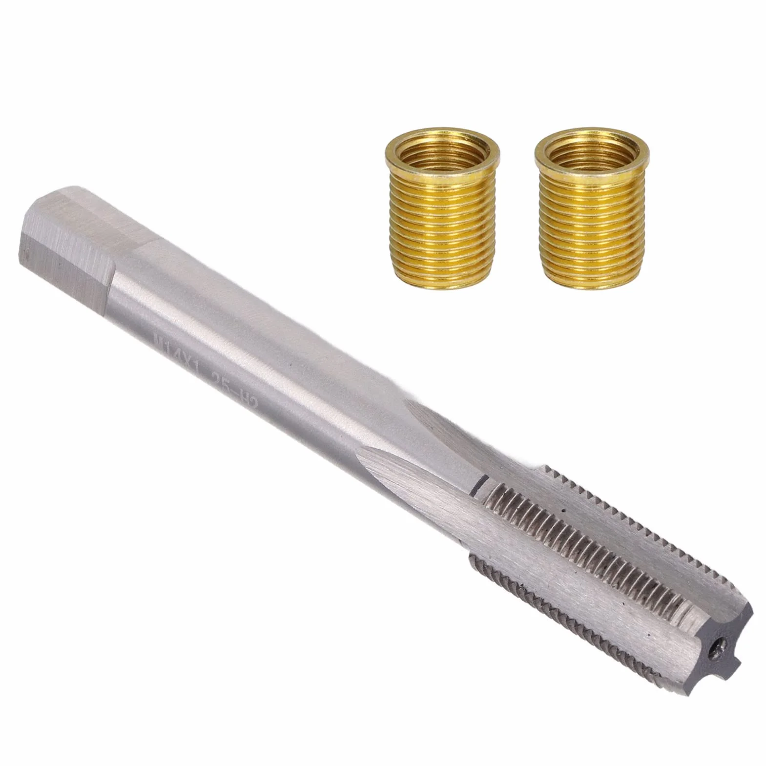 Kit riparazione filettatura candele M12x1.25 M14x1.25 10 inserti maschi per motori benzina