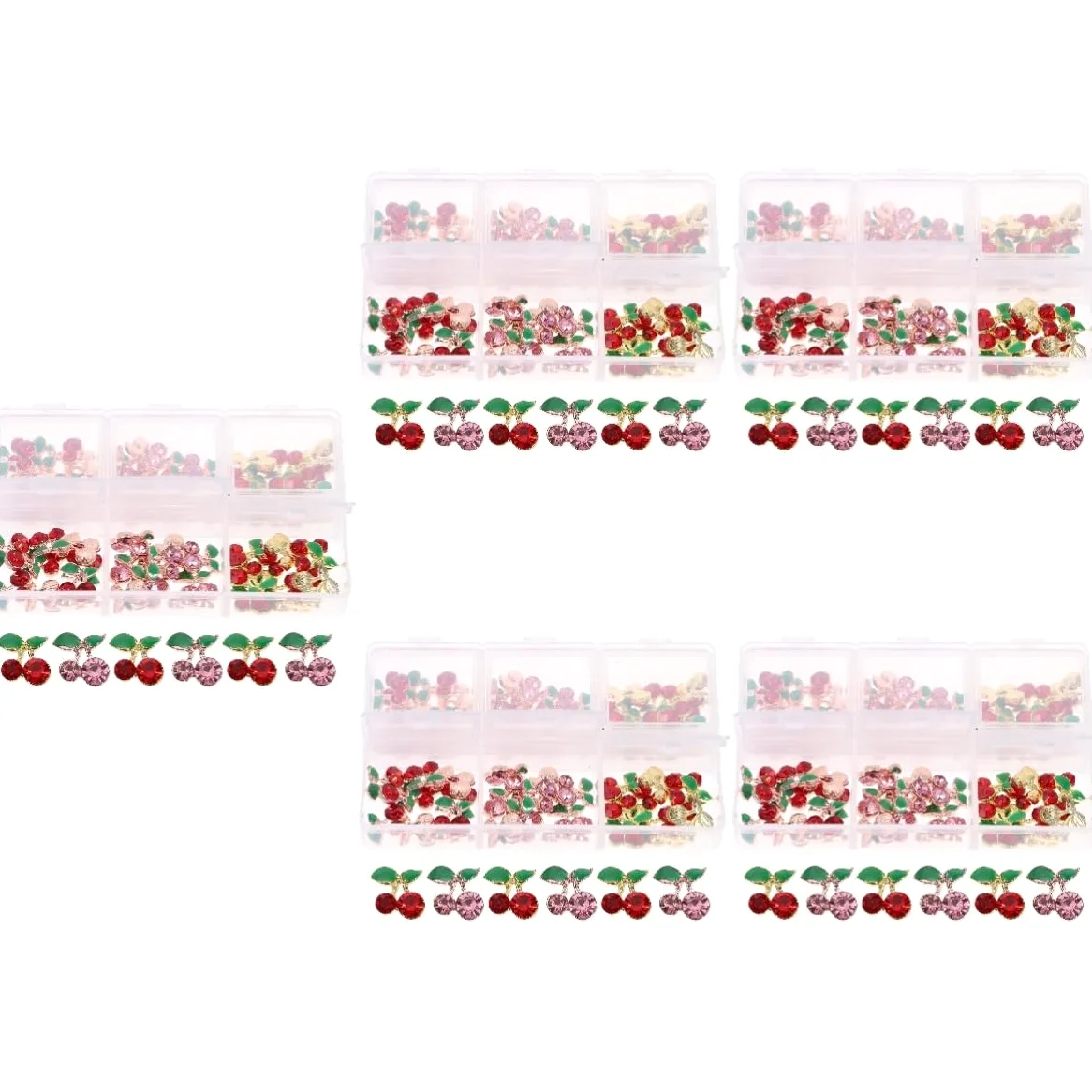 Housoutil 300pezzi Charms Per Unghie Decorazioni Per Nail Art Accessori Per Unghie Per e
